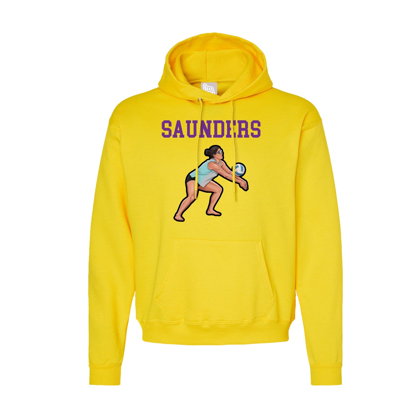 Hoodie — Shirsey in Yellow