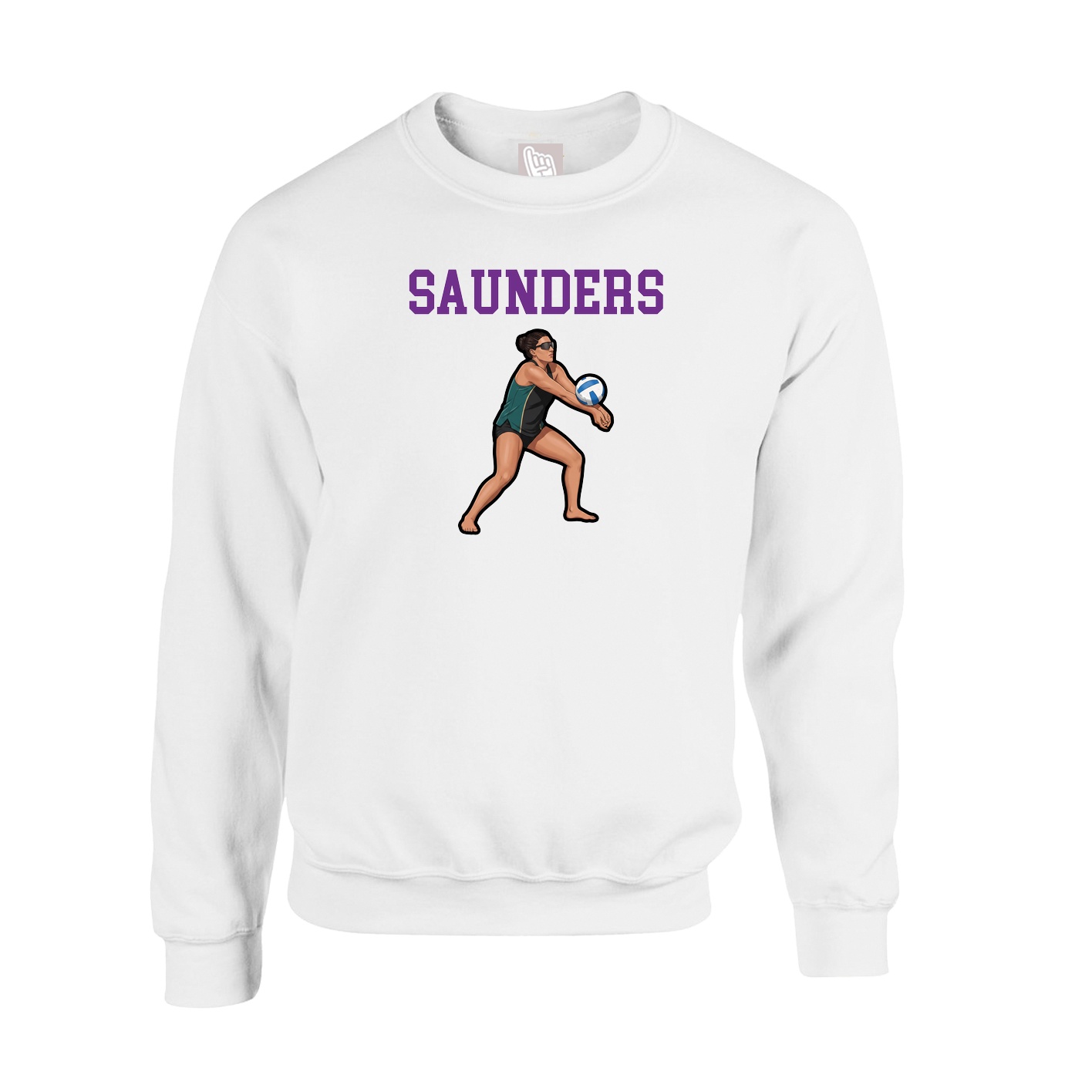 Fleece Crew — Shirsey in White