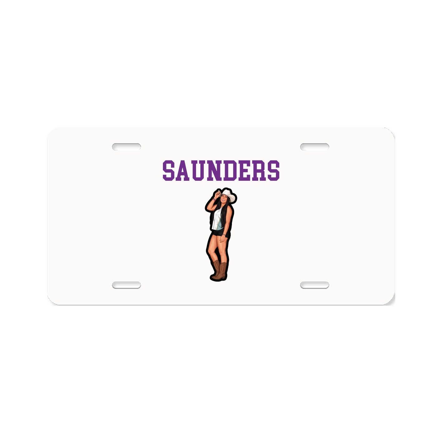 License Plate — Shirsey in Classic