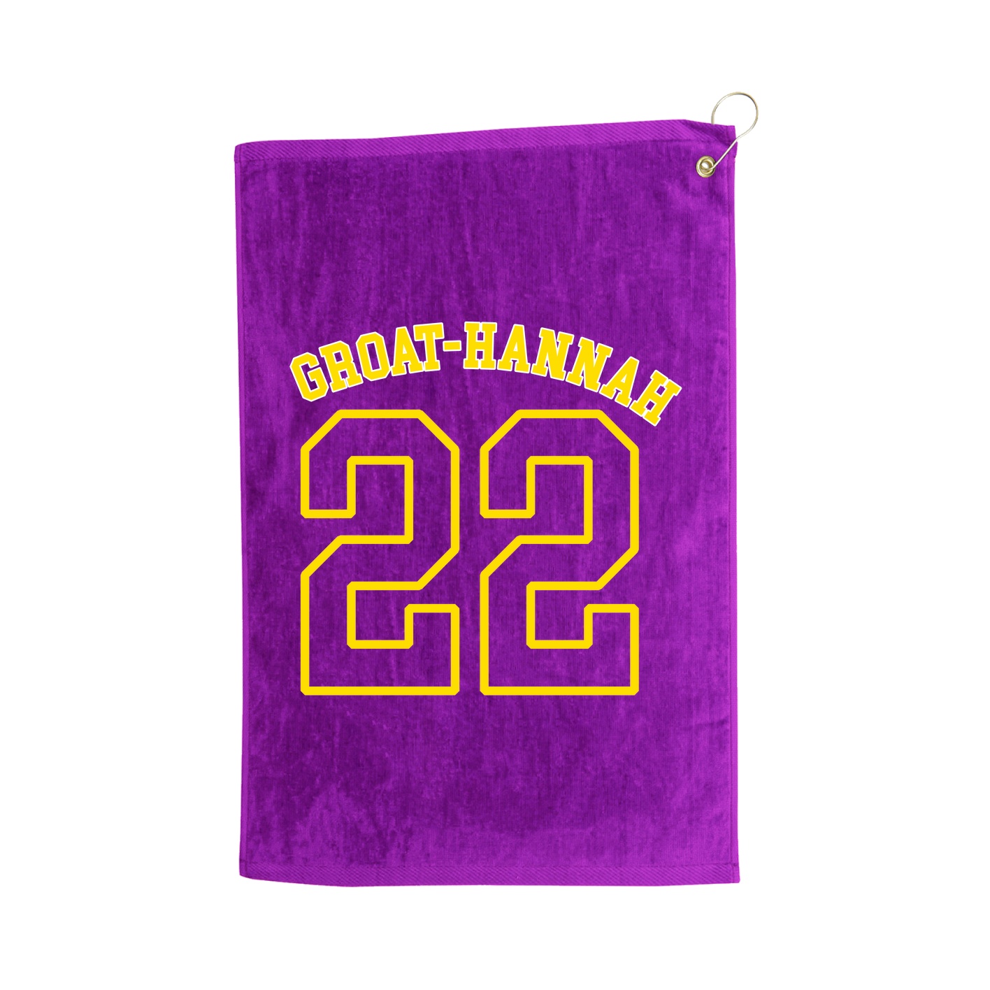 Golf Towel — Shirsey Arch in Purple