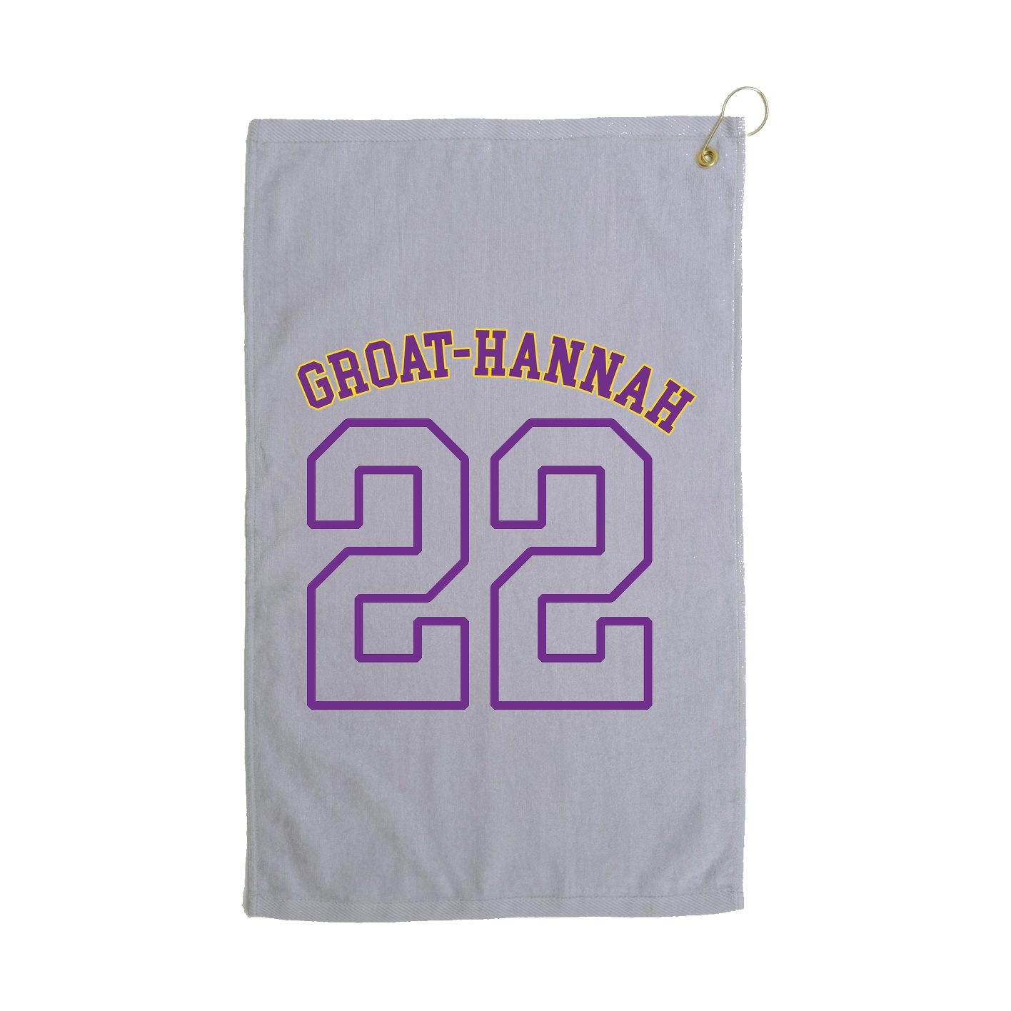 Golf Towel — Shirsey Arch in Grey