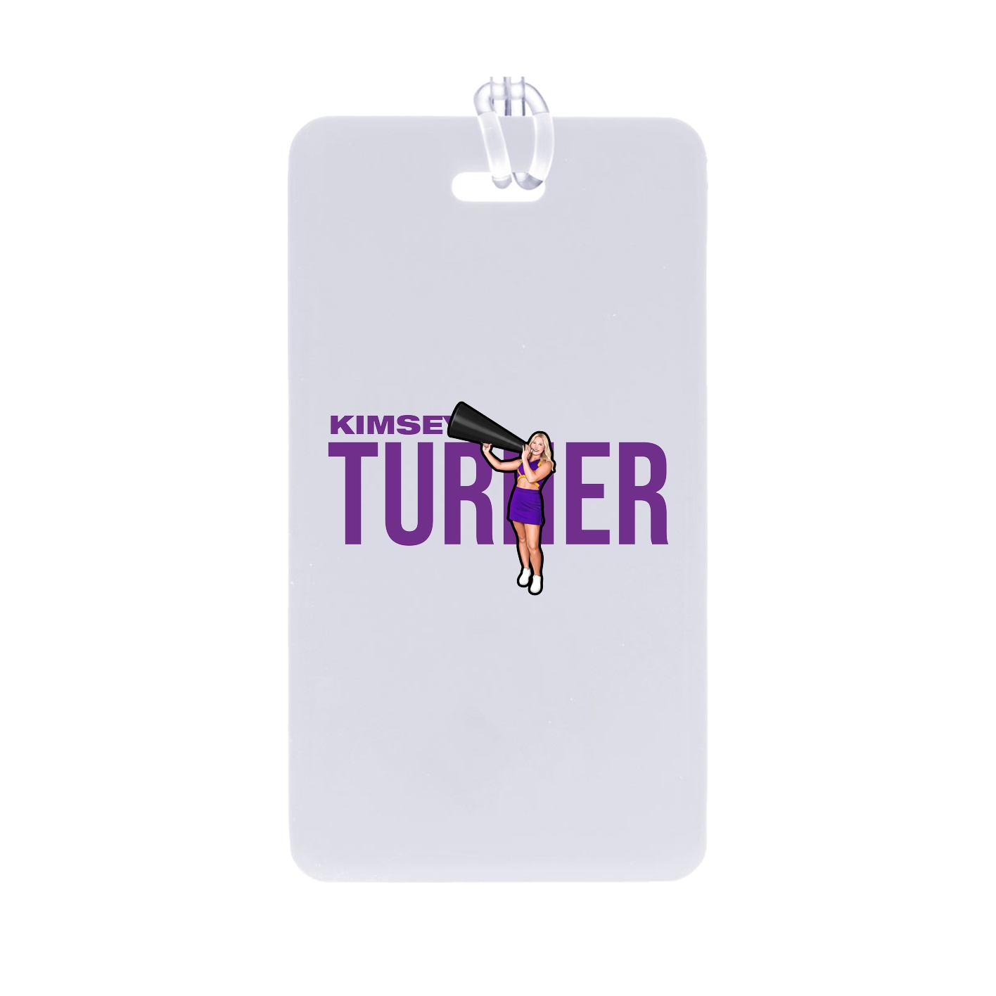 Bag Tag — Player Name in Classic