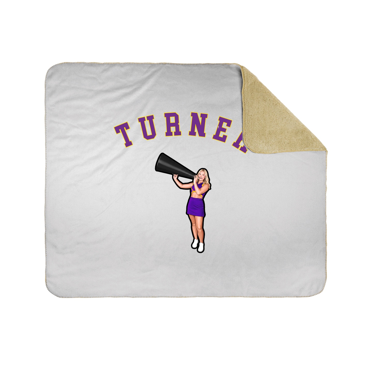 Throw Blanket — Shirsey Arch in White