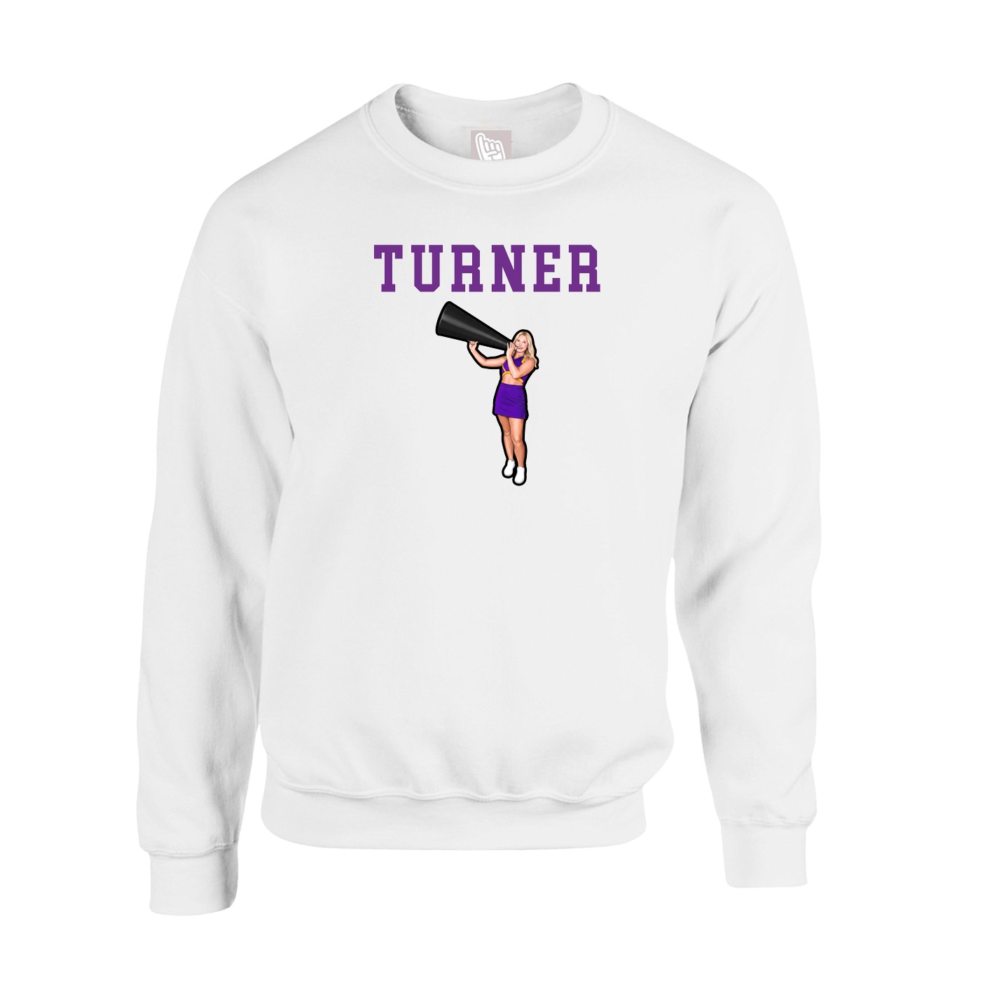 Fleece Crew — Shirsey in White