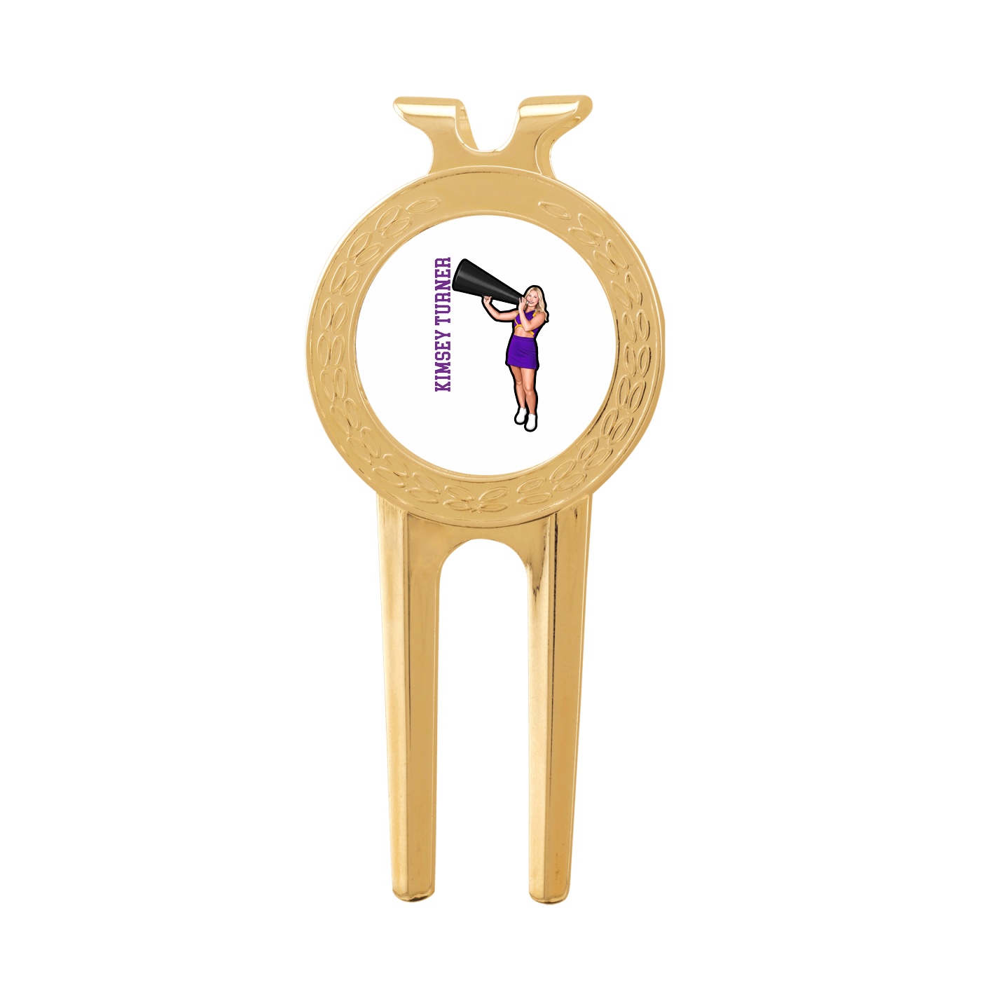 Divot Tool with Ball Marker — Name Vertical in Classic