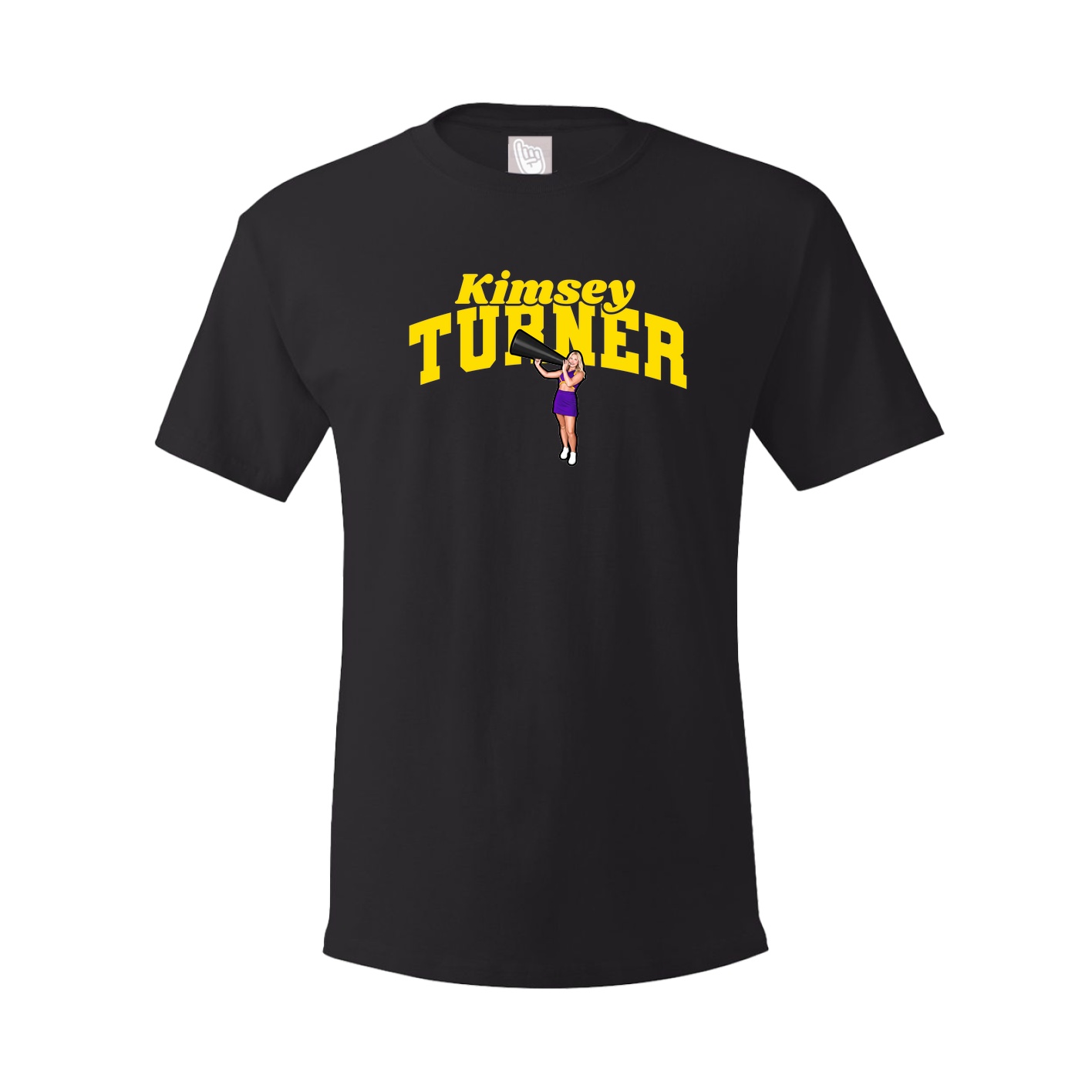 Youth Tee — Signature Arch in Black