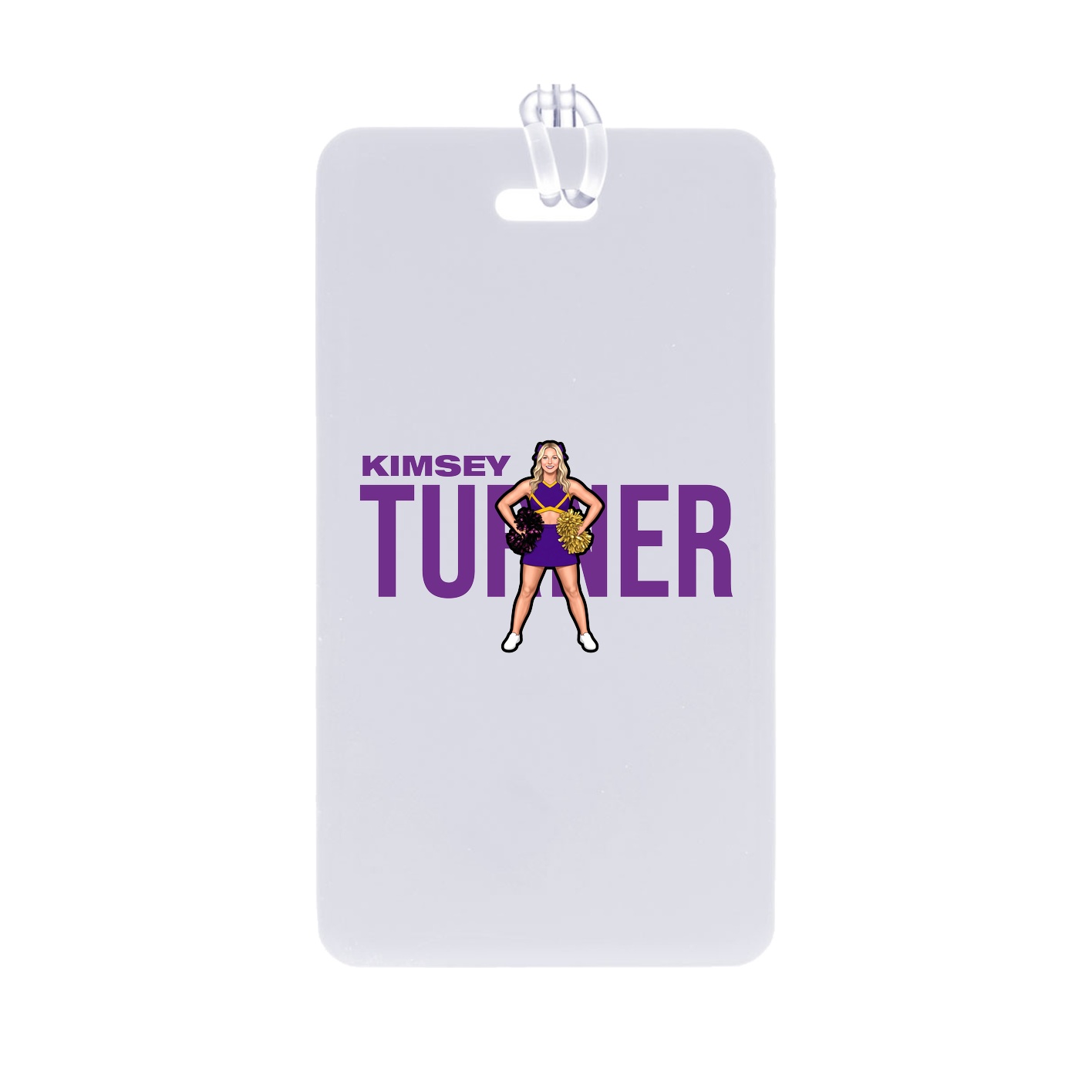 Bag Tag — Player Name in Classic