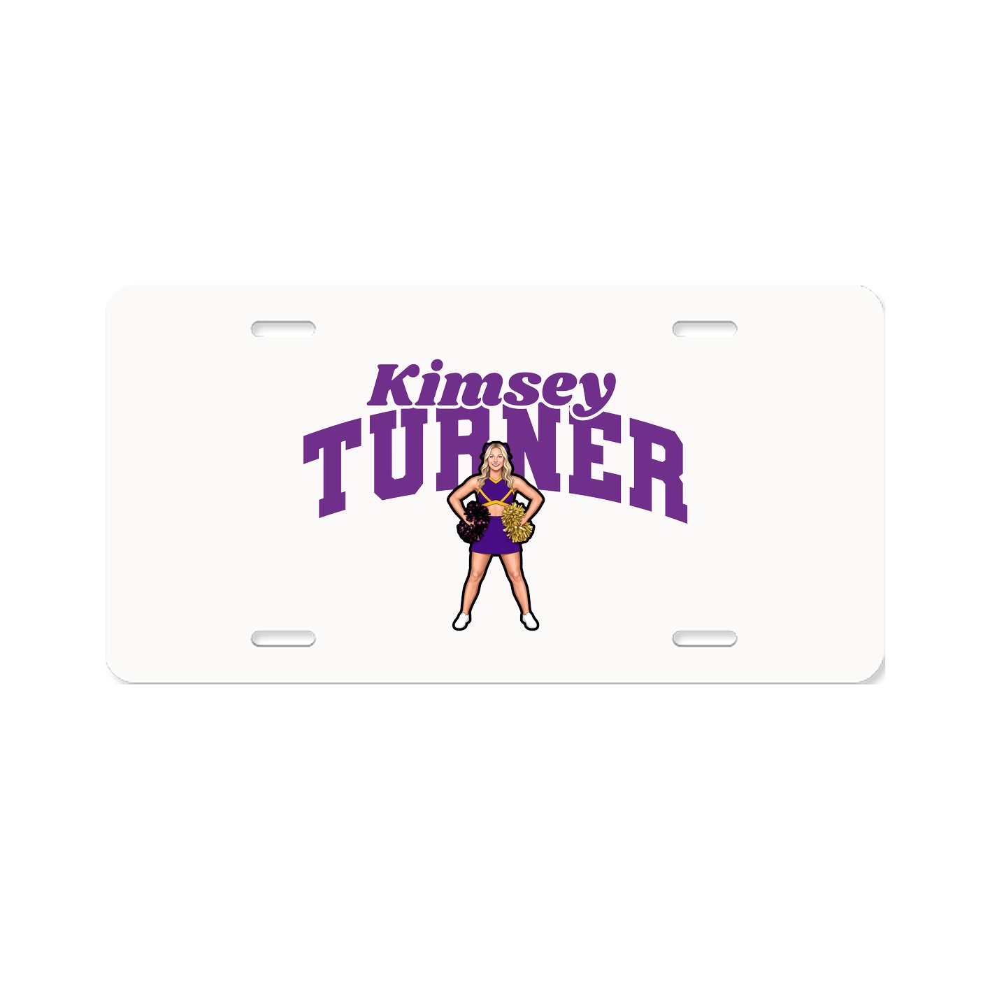License Plate — Signature Arch in Classic