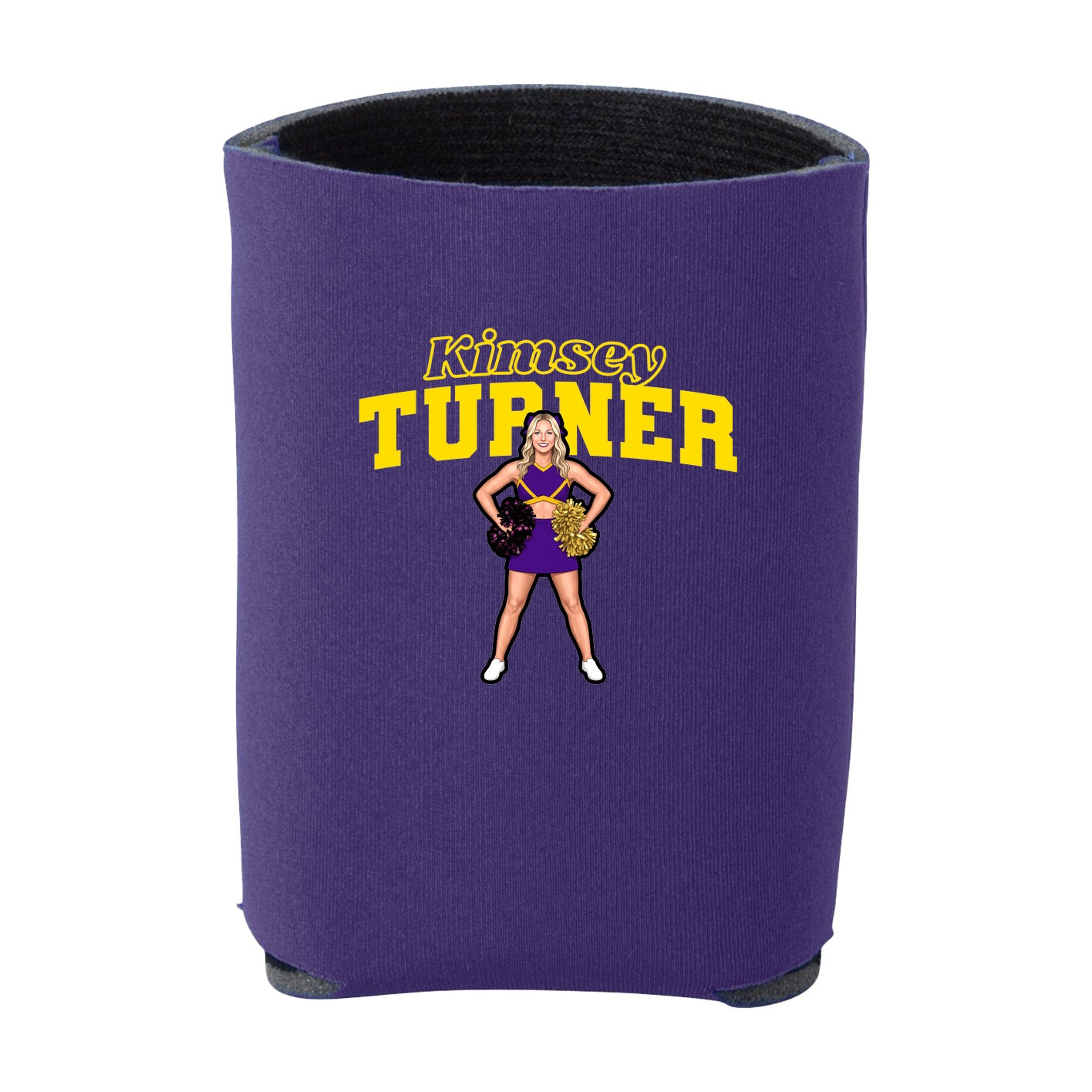Can Holder — Name Arch in Purple