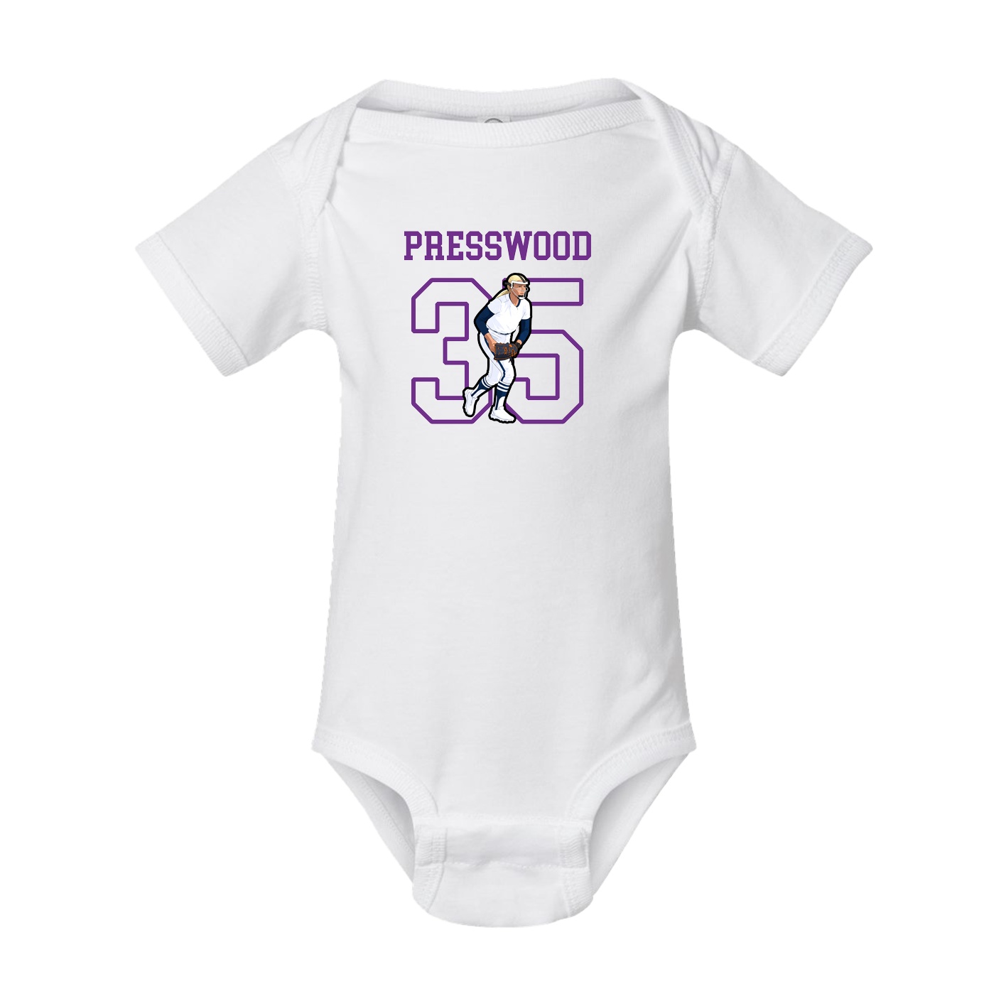 Baby Onesie — Shirsey in White