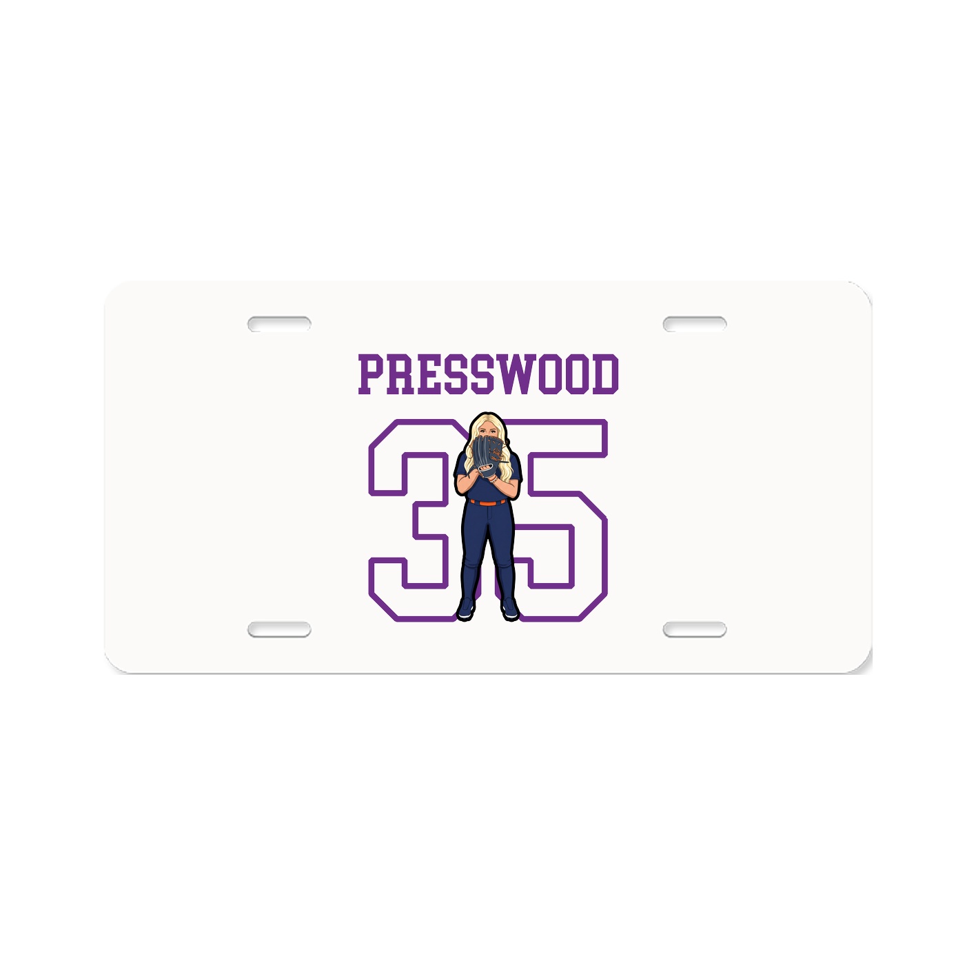 License Plate — Shirsey in Classic