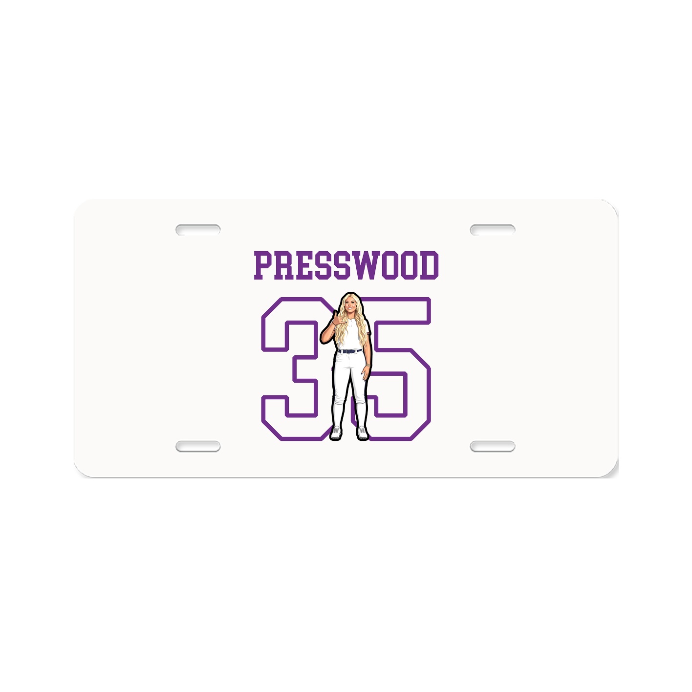 License Plate — Shirsey in Classic