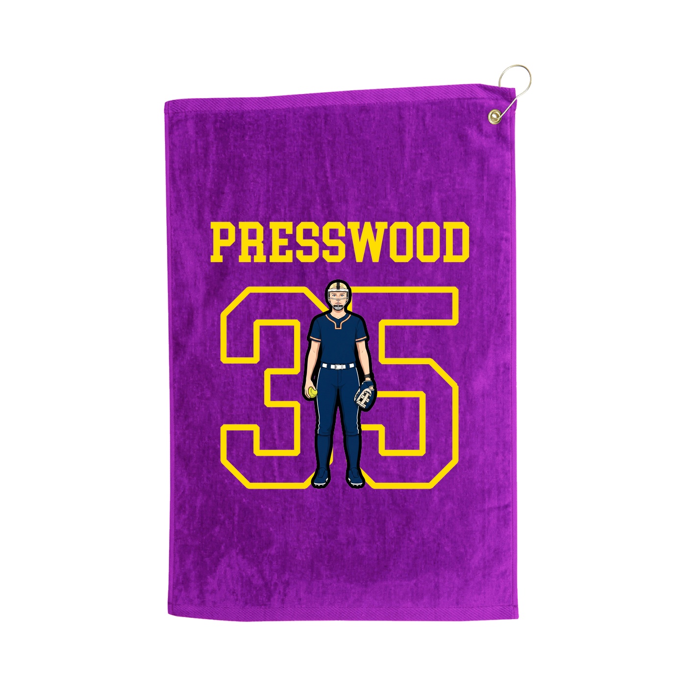 Golf Towel — Shirsey in Purple