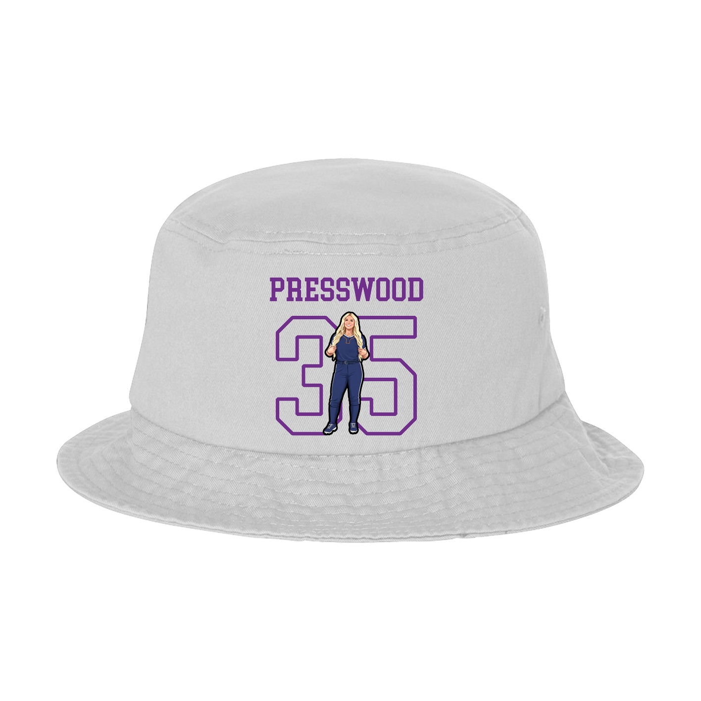 Bucket Cap — Shirsey in White
