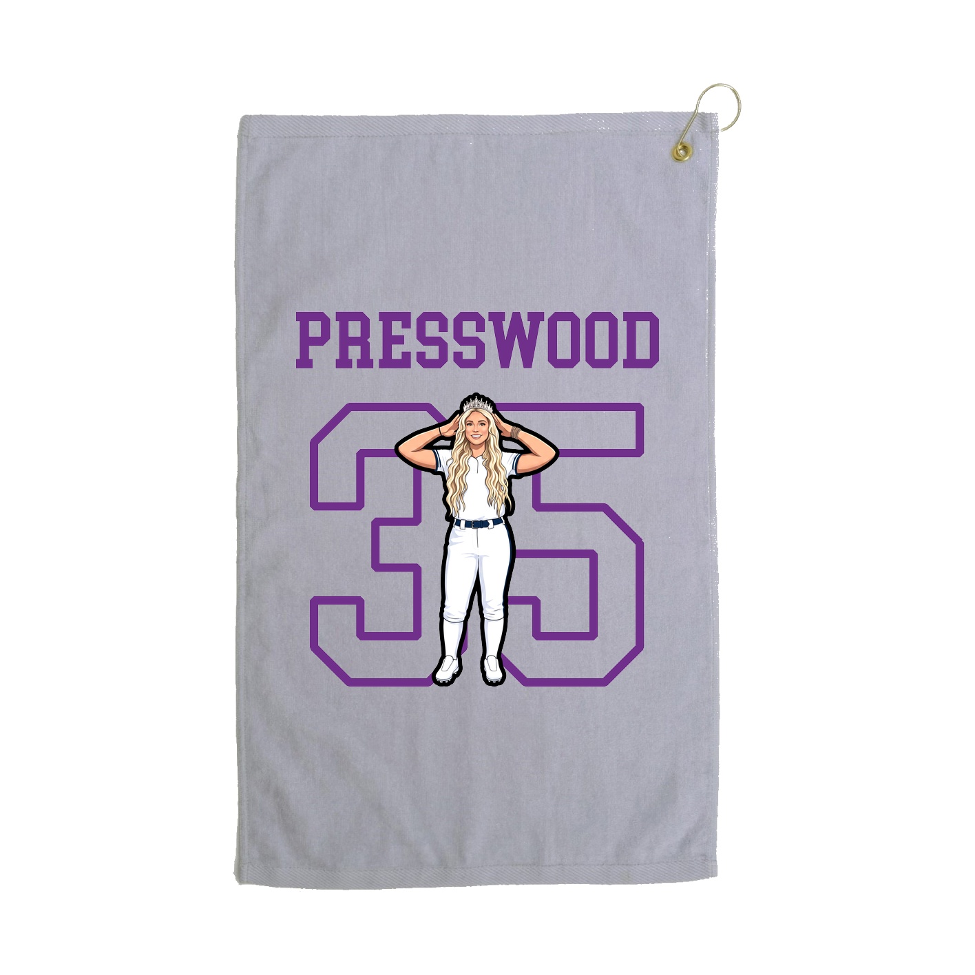Golf Towel — Shirsey in Grey