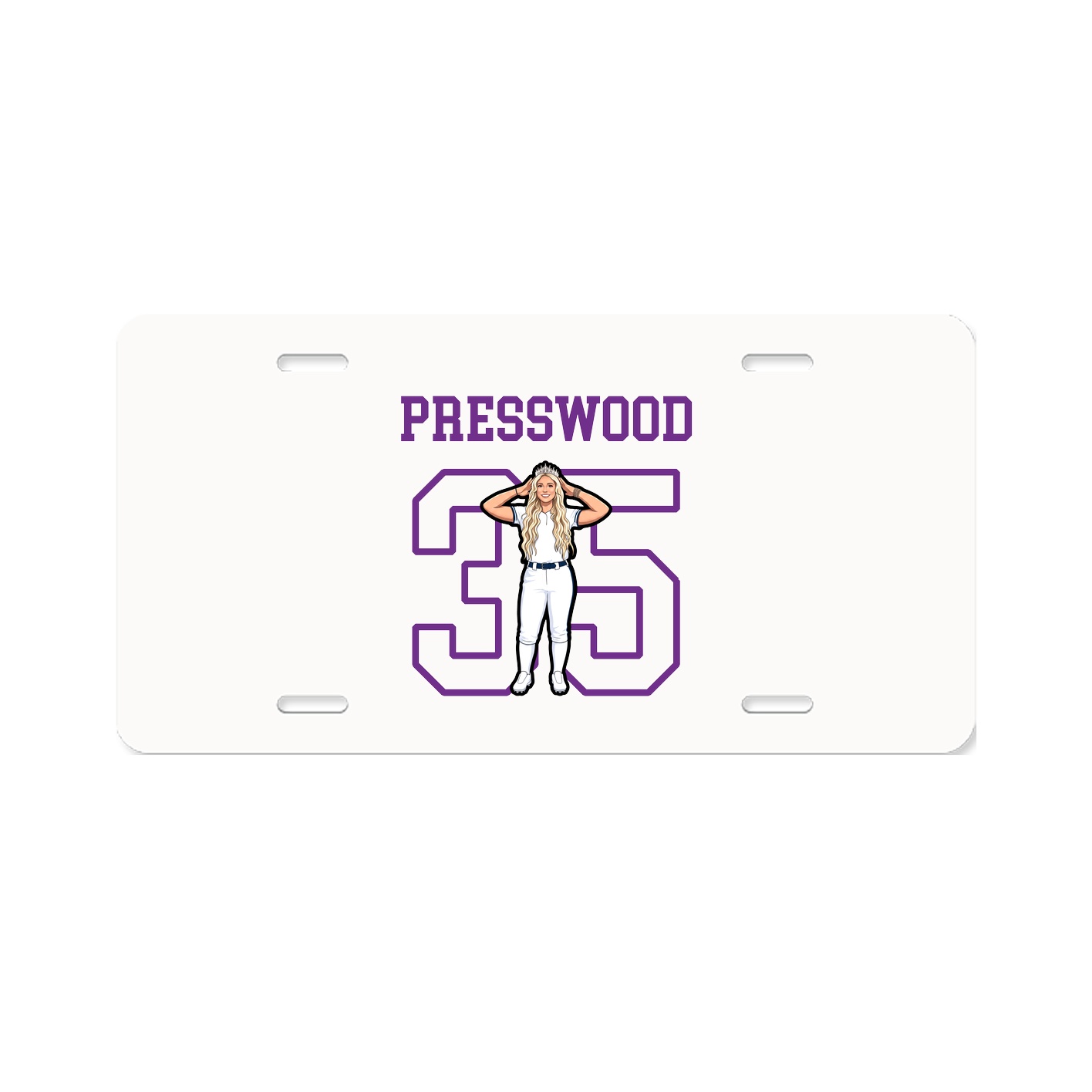 License Plate — Shirsey in Classic