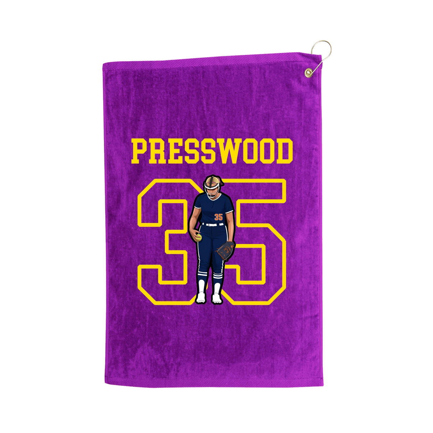 Golf Towel — Shirsey in Purple