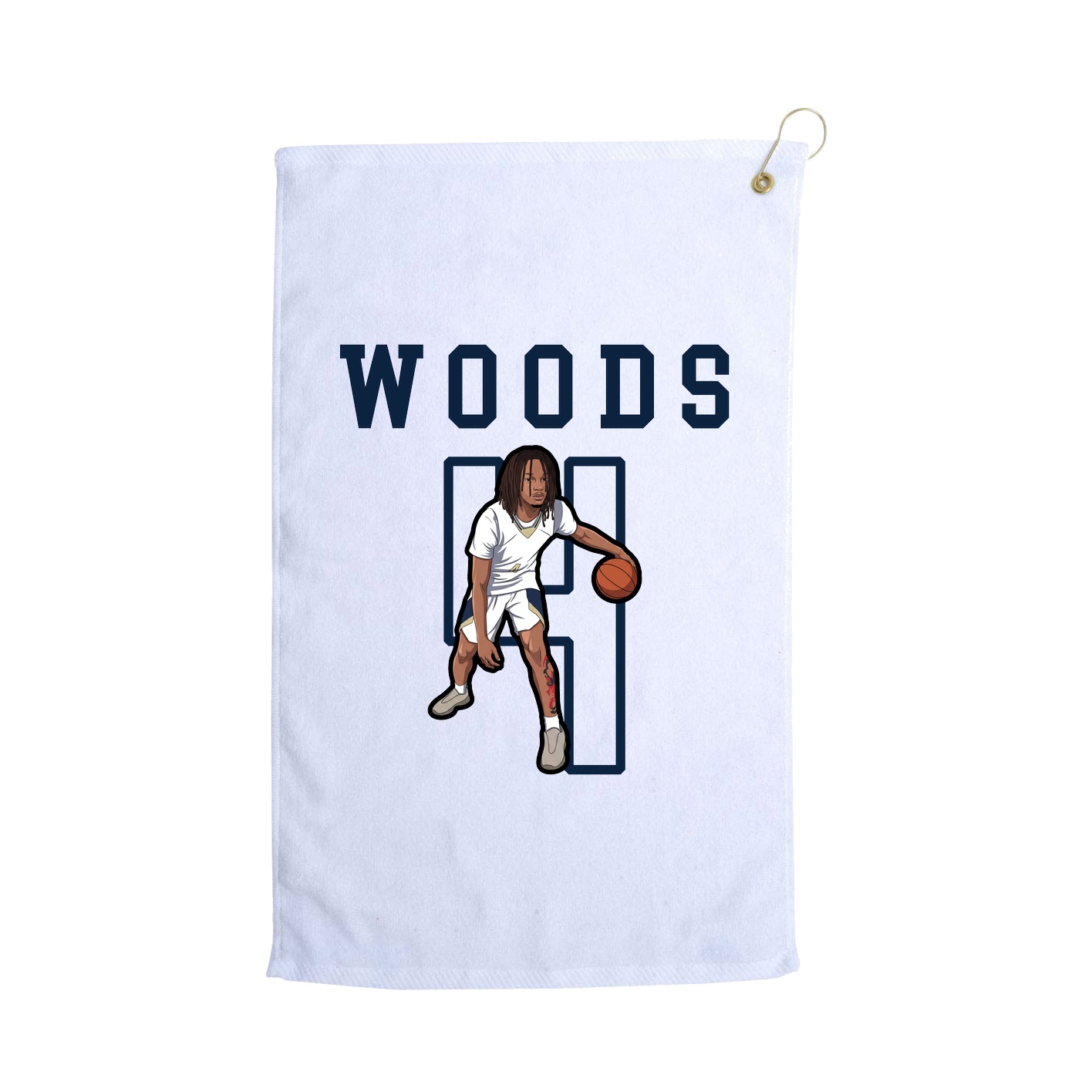 Golf Towel — Shirsey in White
