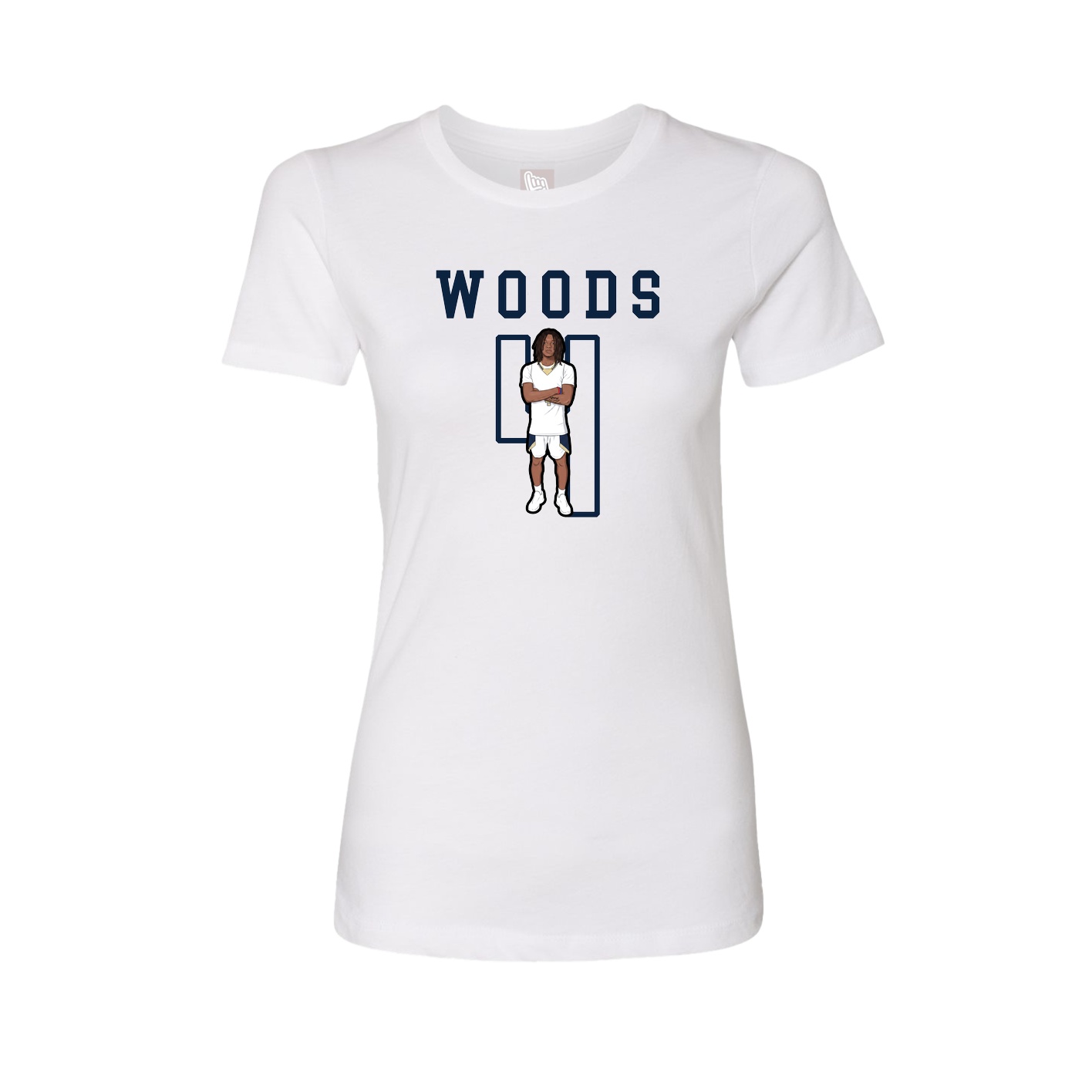 Fitted Women's Tee — Shirsey in White