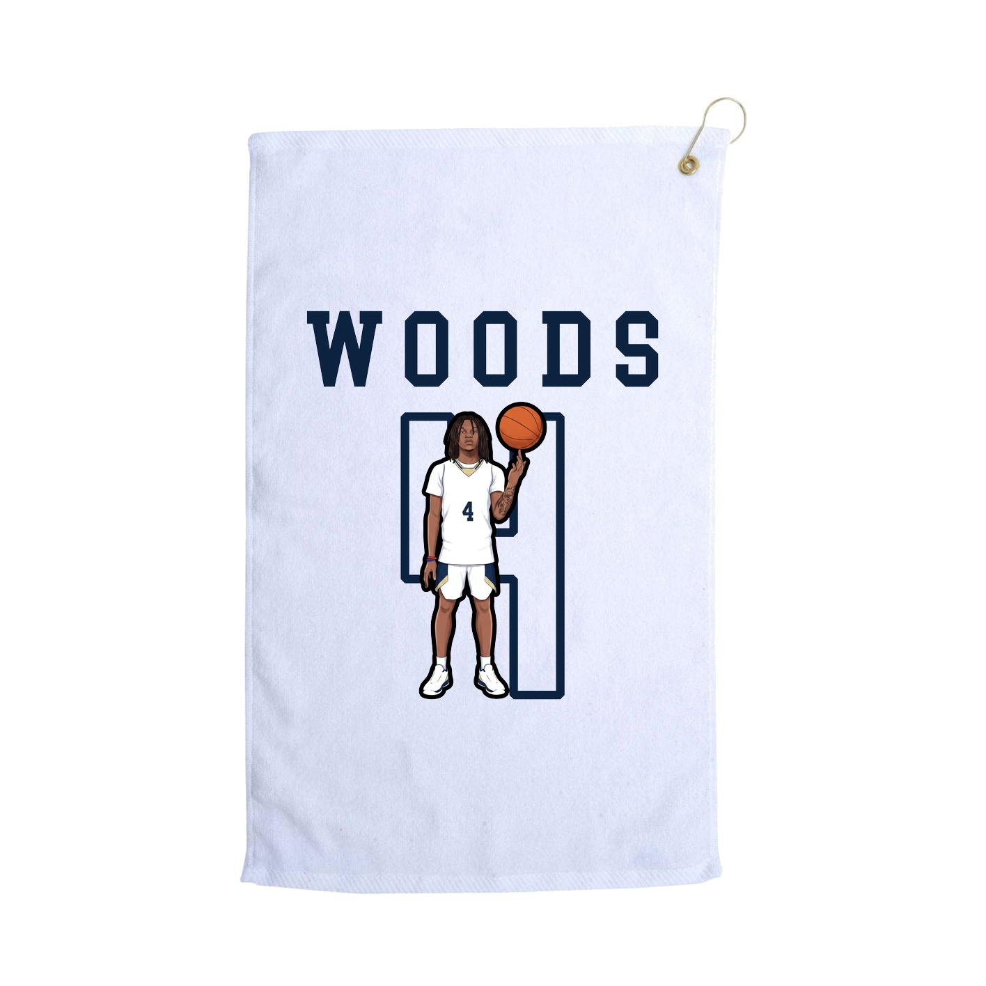 Golf Towel — Shirsey in White