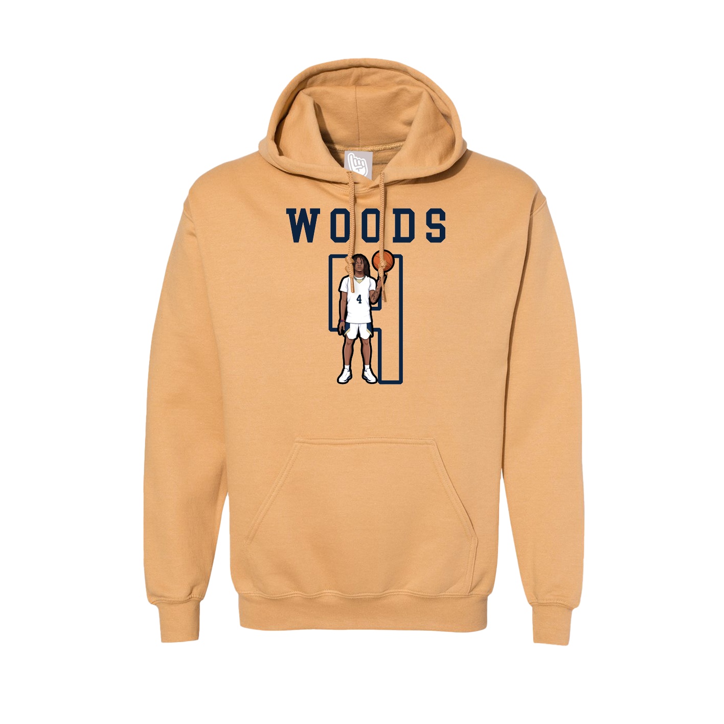 Hoodie — Shirsey in Vegas Gold