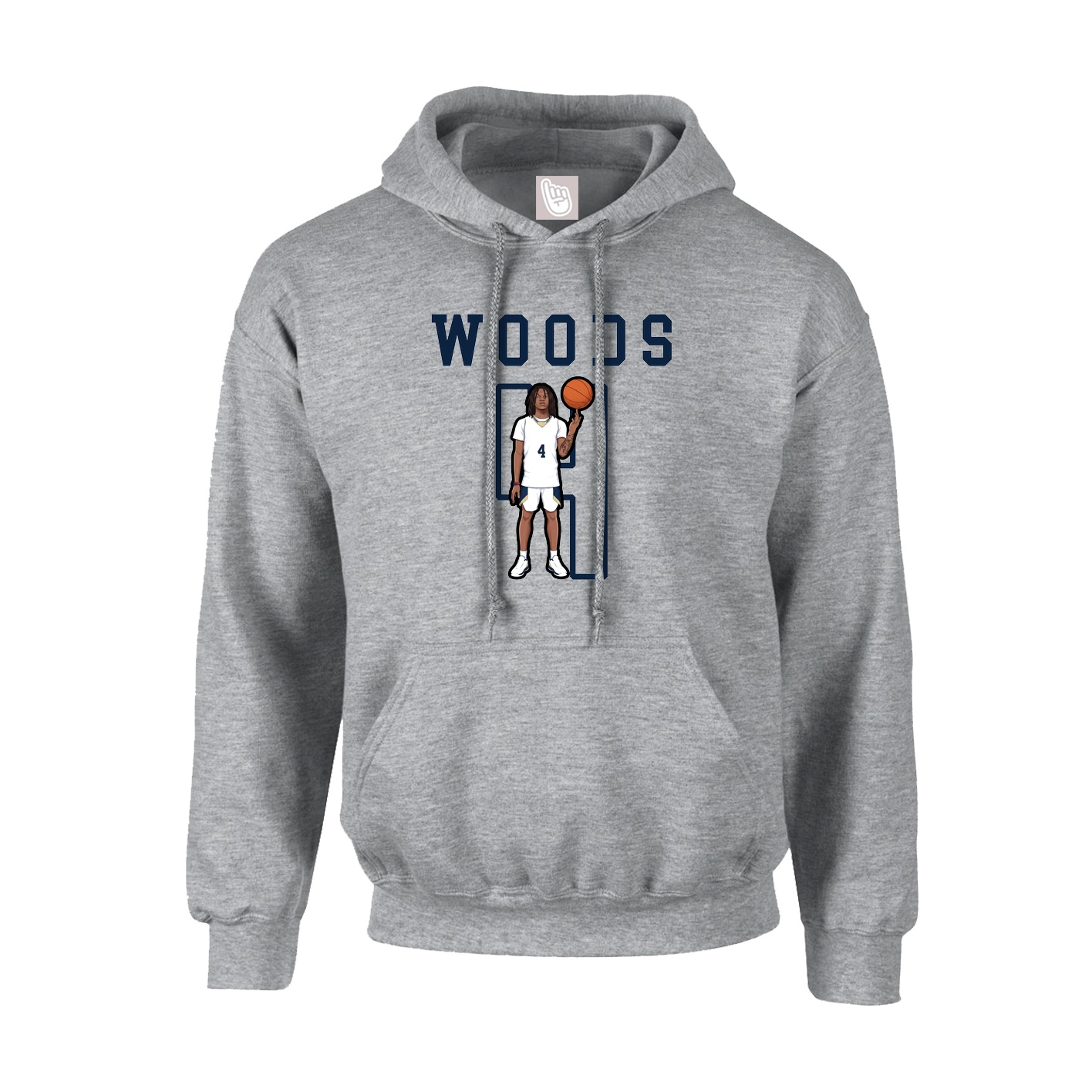 Youth Hoodie — Shirsey in Grey
