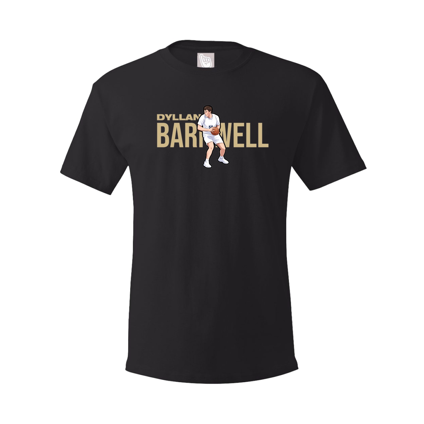 Tee — Player Name in Black