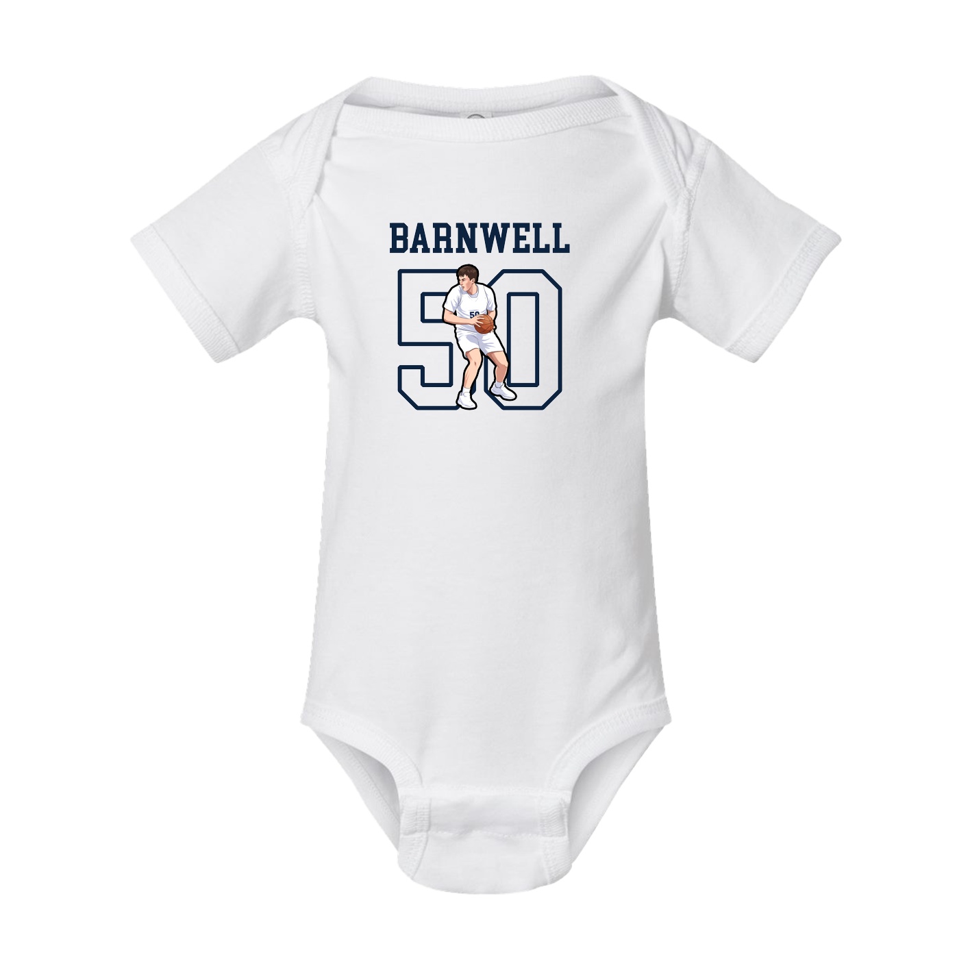 Baby Onesie — Shirsey in White