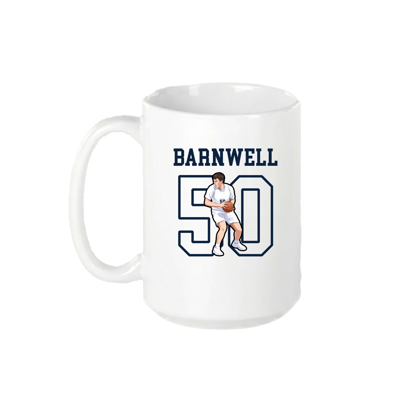 15oz Coffee Mug — Shirsey in White