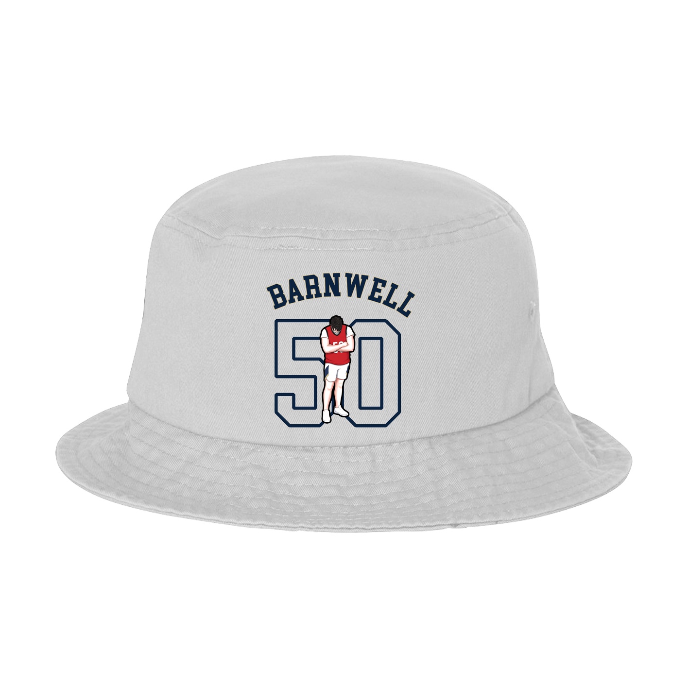 Bucket Cap — Shirsey Arch in White