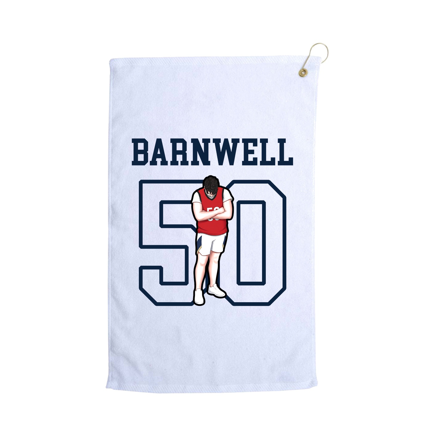 Golf Towel — Shirsey in White