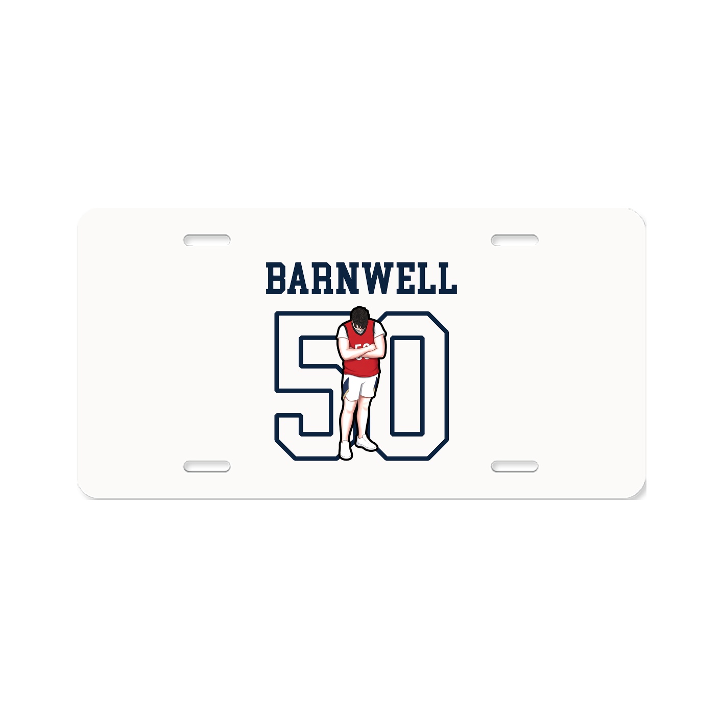 License Plate — Shirsey in Classic