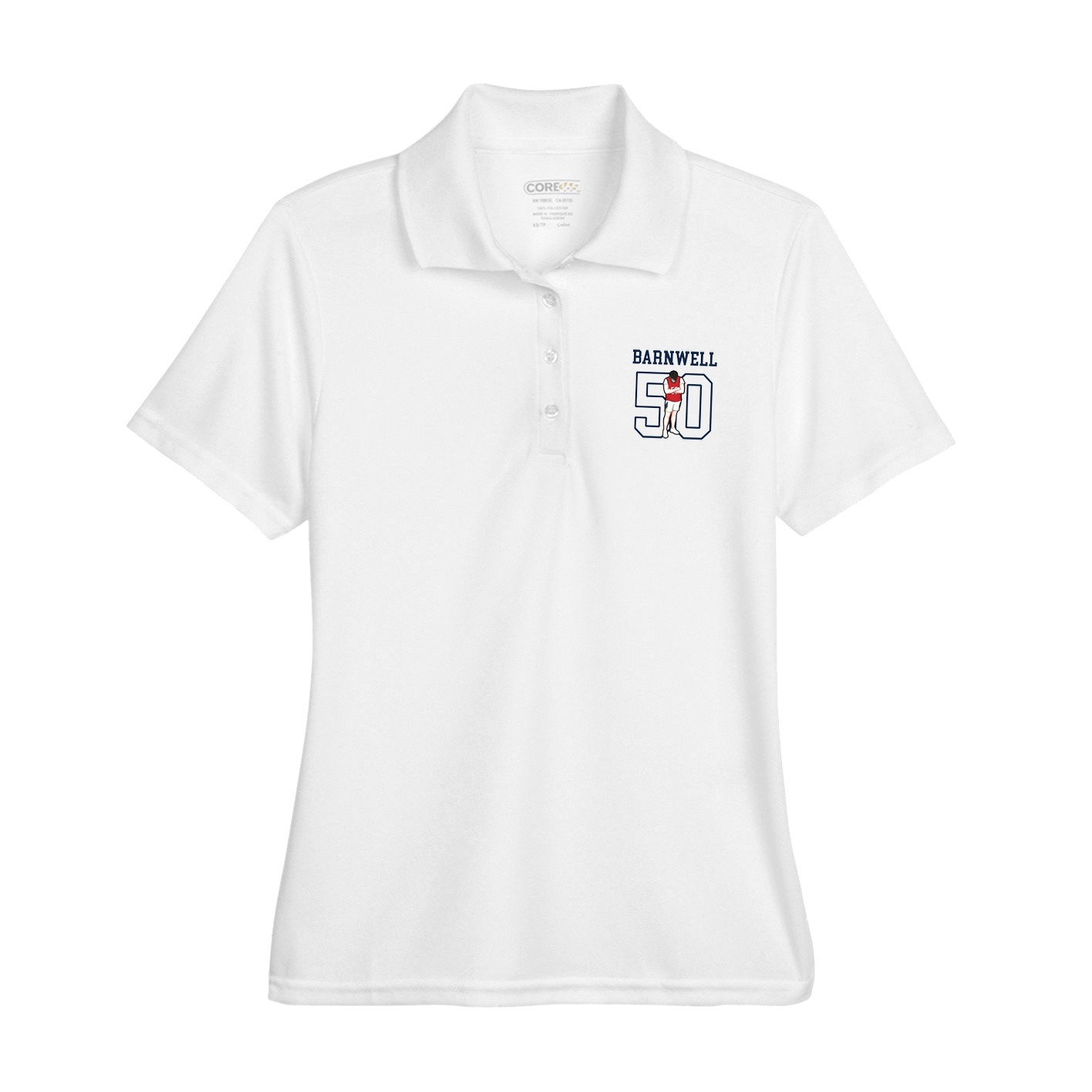 Womens Performance Polo — Shirsey in White