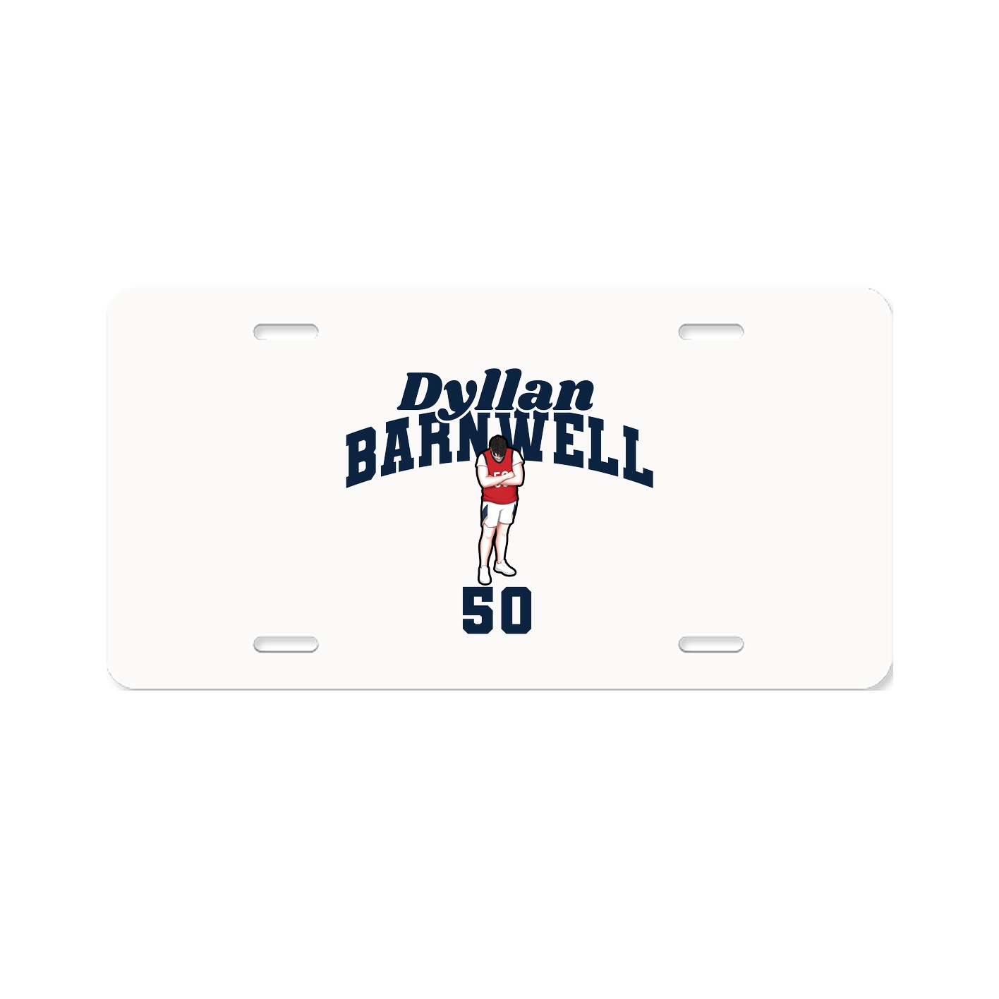 License Plate — Signature Arch in Classic