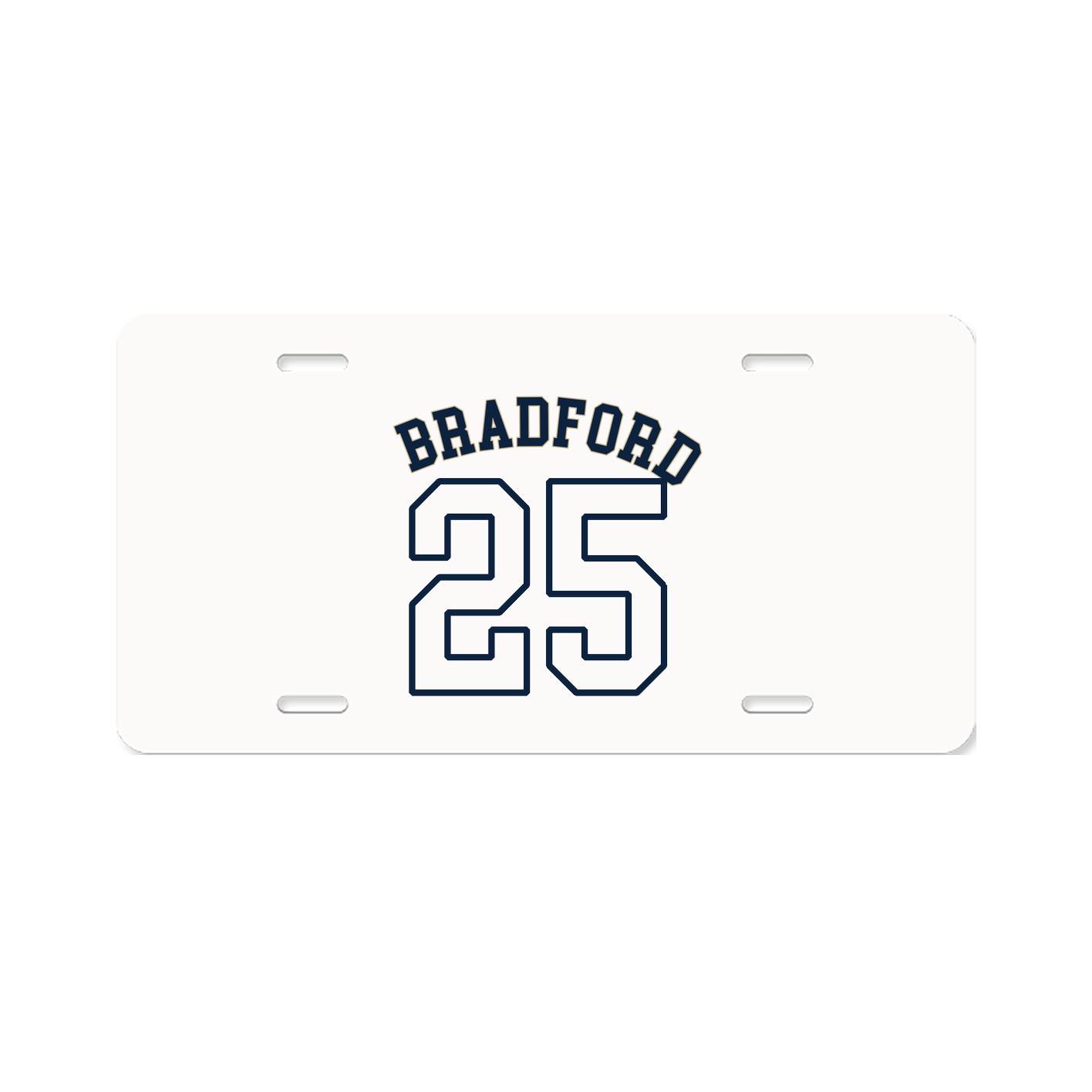 License Plate — Shirsey Arch in Classic