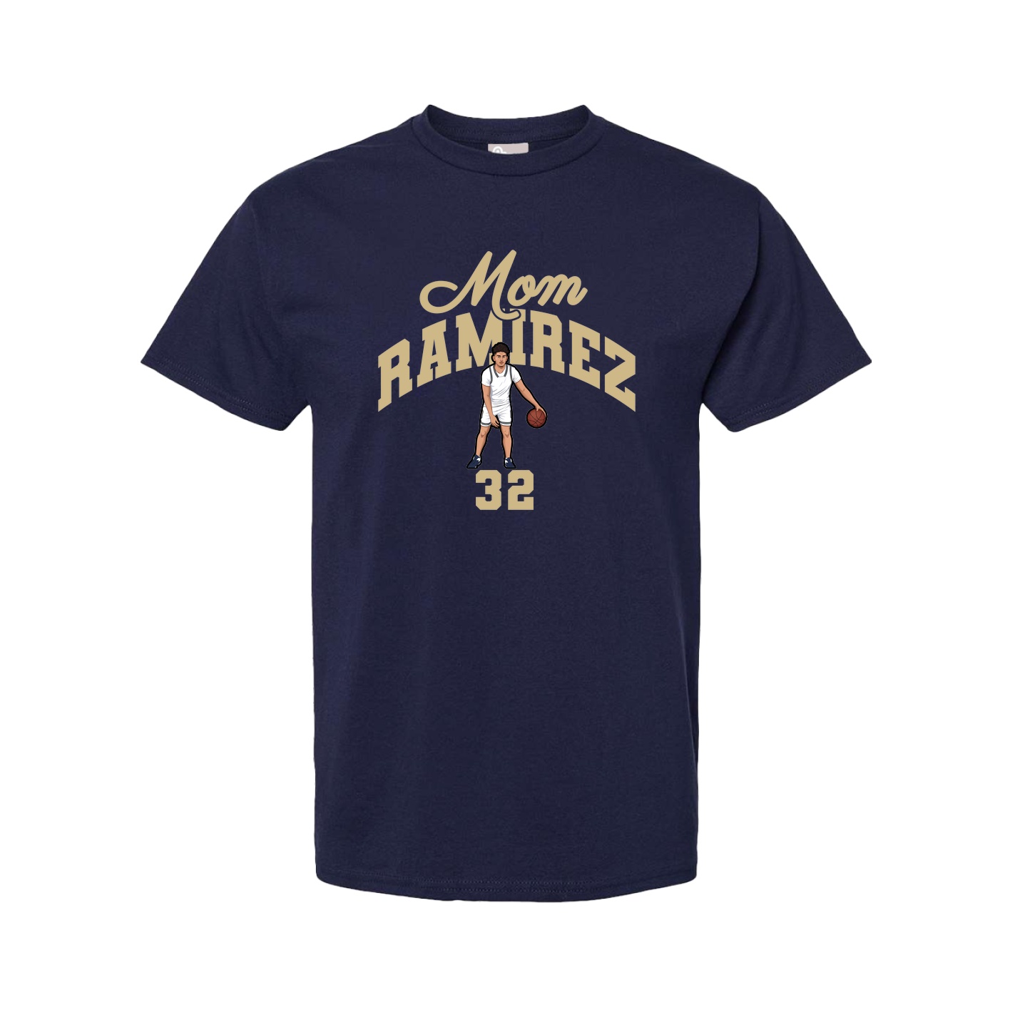 Youth Tee — Mothers Day Arch in Navy