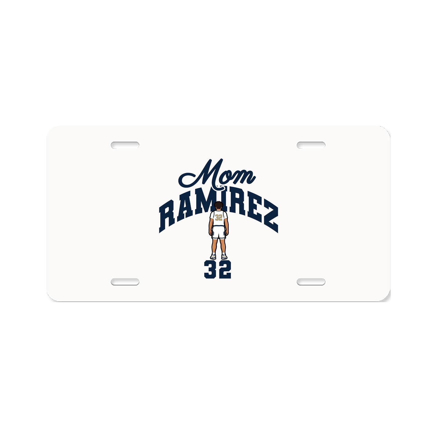 License Plate — Mothers Day Arch in Classic