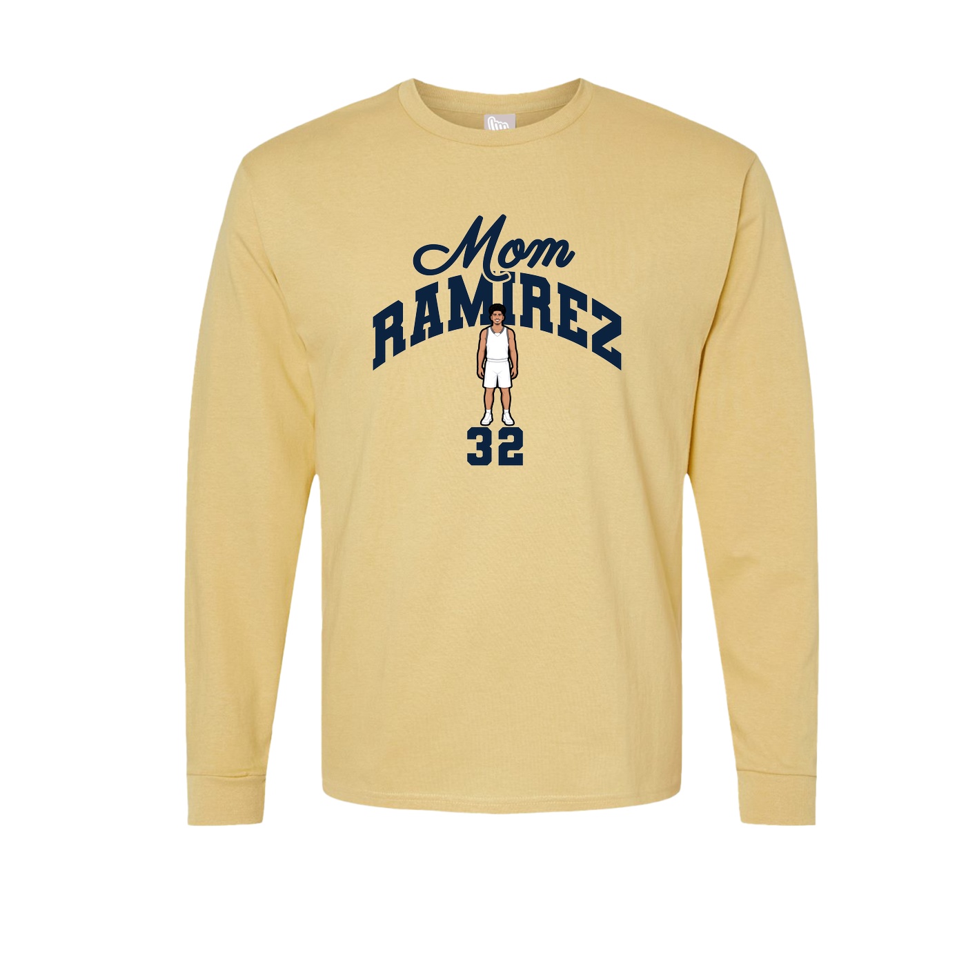 Long Sleeve Tee — Mothers Day Arch in Vegas Gold