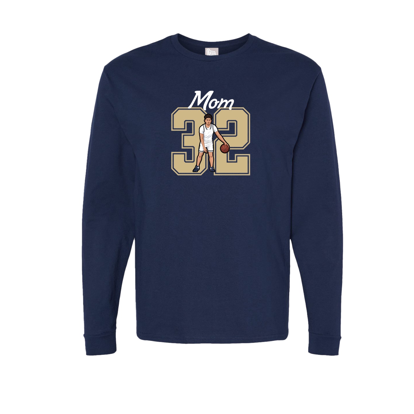 Long Sleeve Tee — Mothers Day Shirsey in Navy