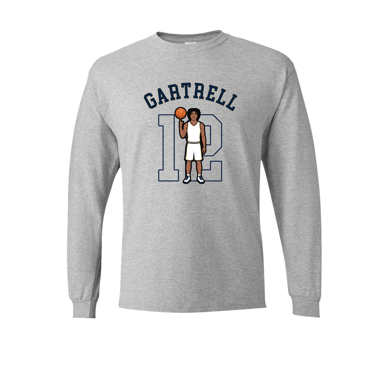 Long Sleeve Tee — Shirsey Arch in Grey