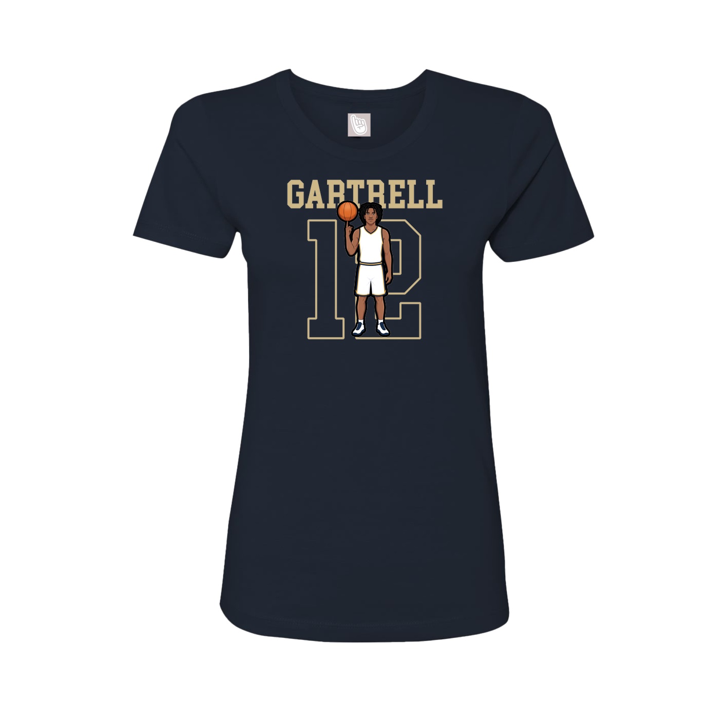 Fitted Women's Tee — Shirsey in Navy