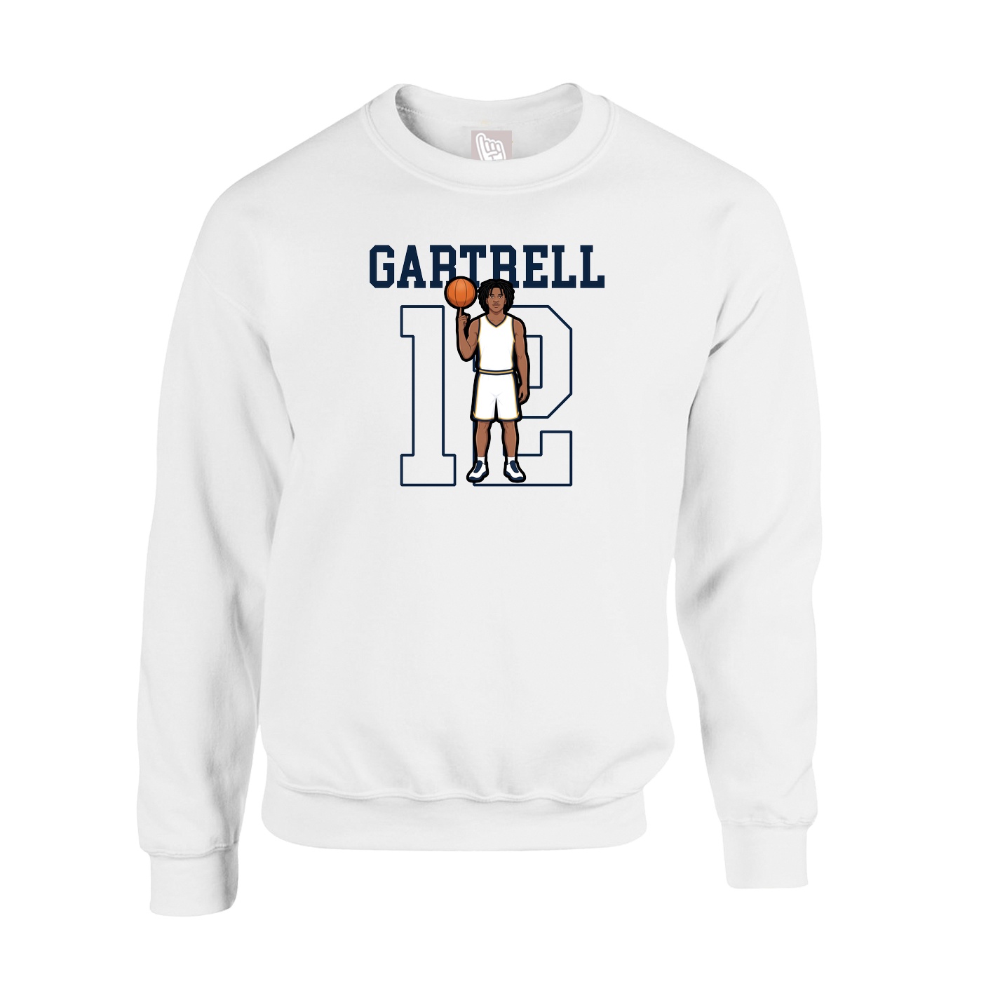 Fleece Crew — Shirsey in White