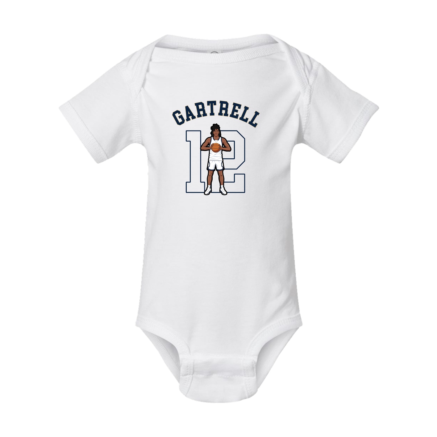 Baby Onesie — Shirsey Arch in White