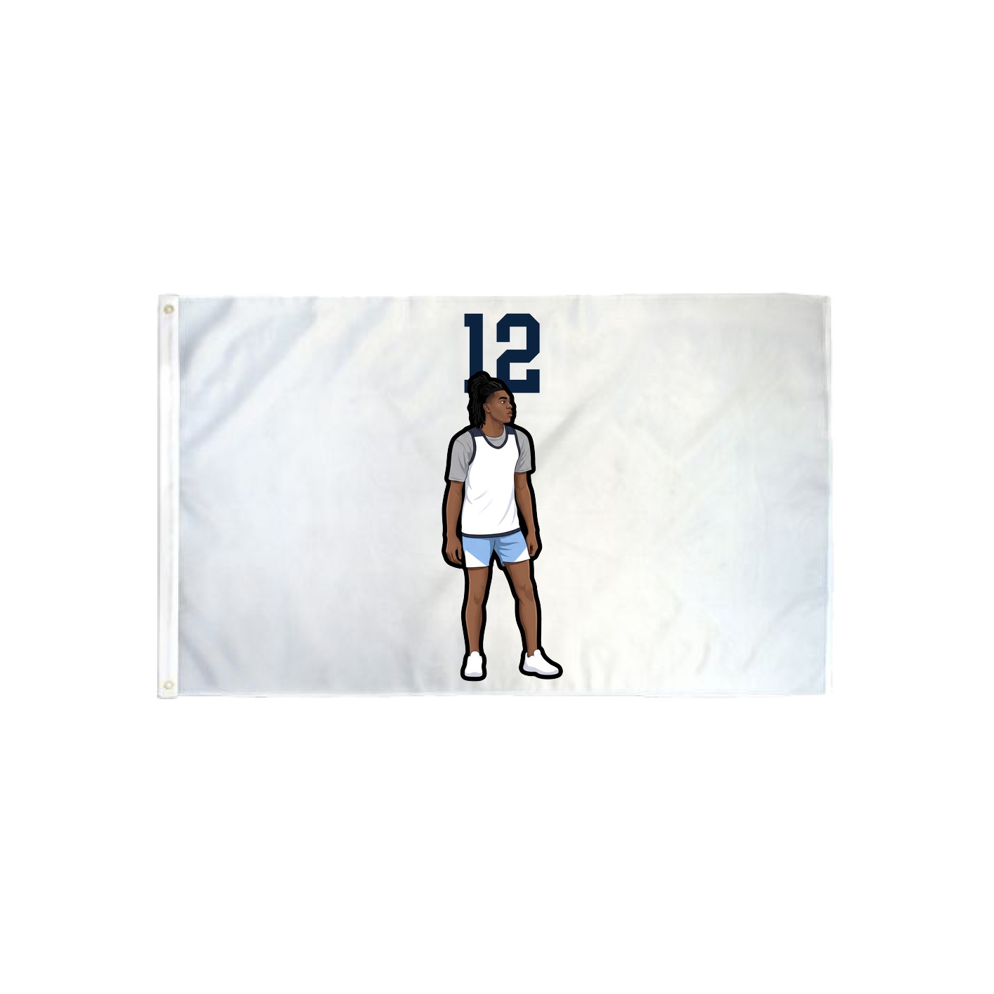 3x5 Flag — Number Top in Classic