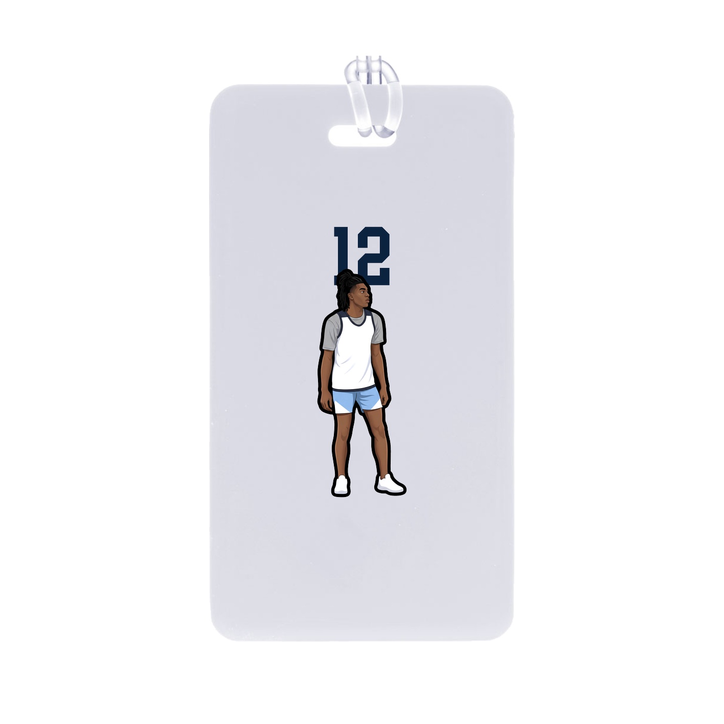 Bag Tag — Number Top in Classic