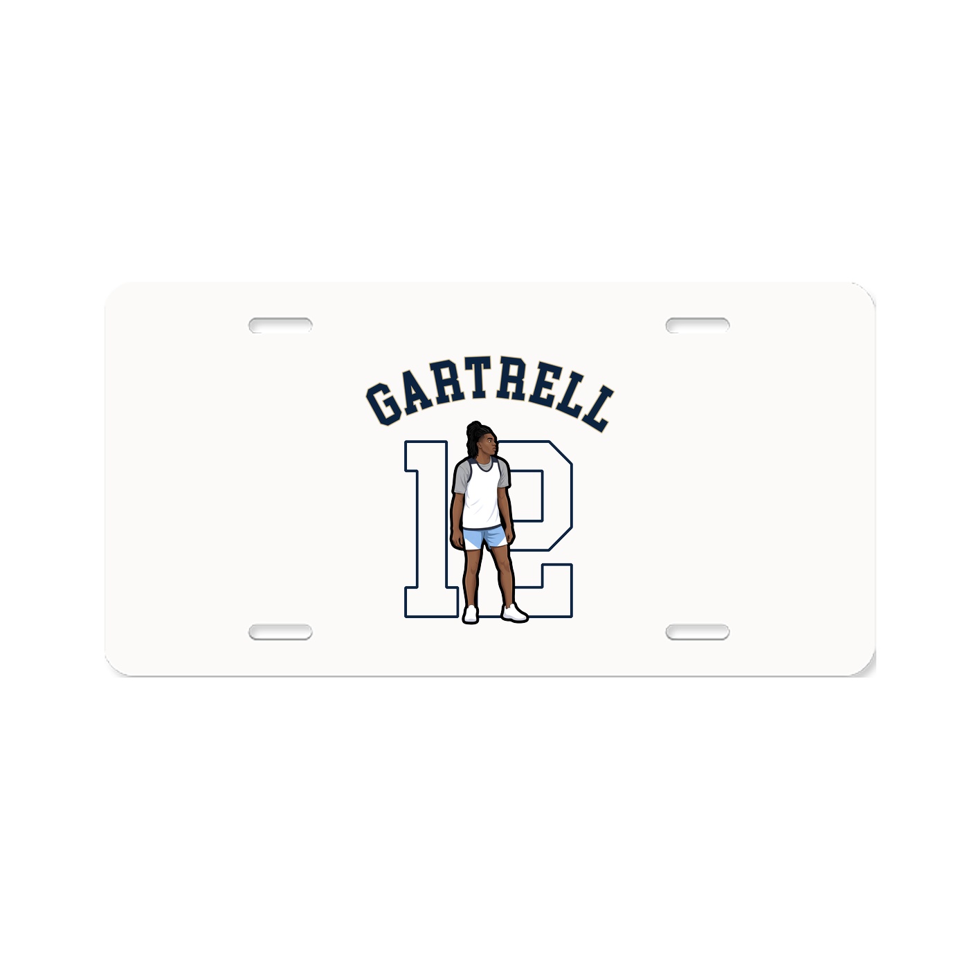 License Plate — Shirsey Arch in Classic