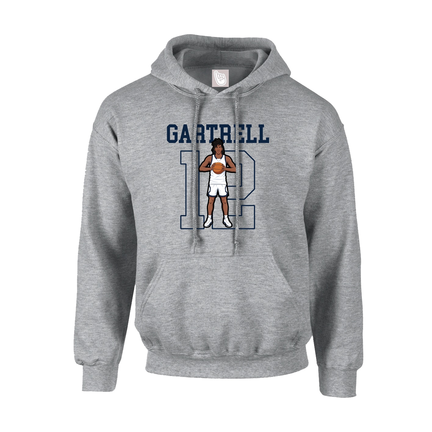Hoodie — Shirsey in Grey