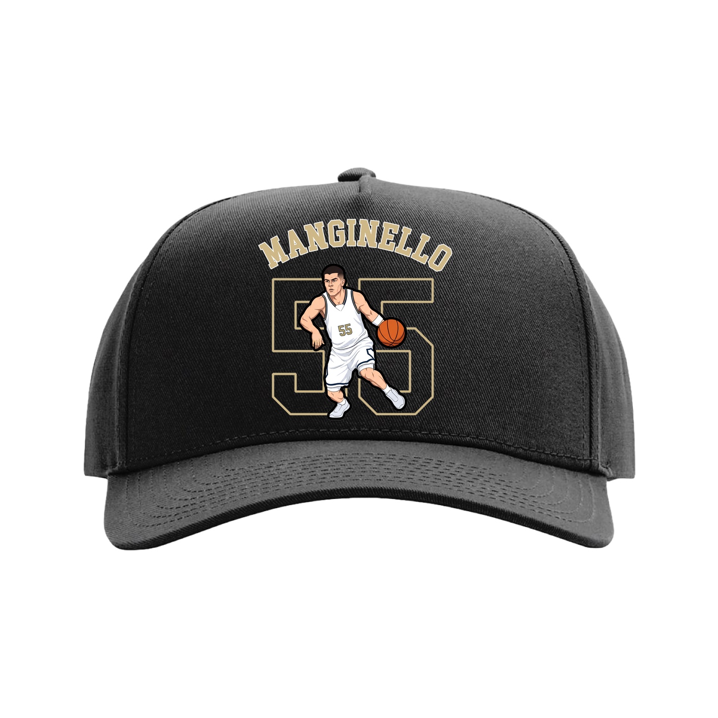 Full Fabric Five-Panel Champ Cap