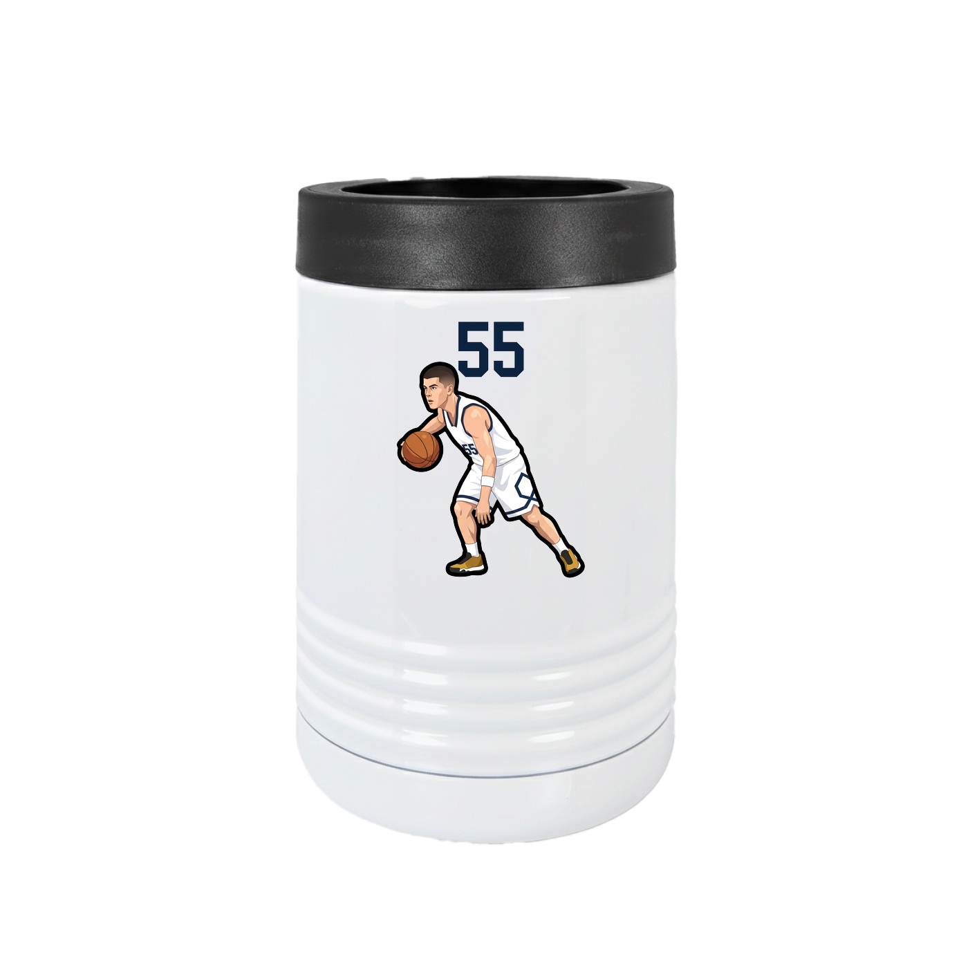 Beverage Holder — Number Top in White