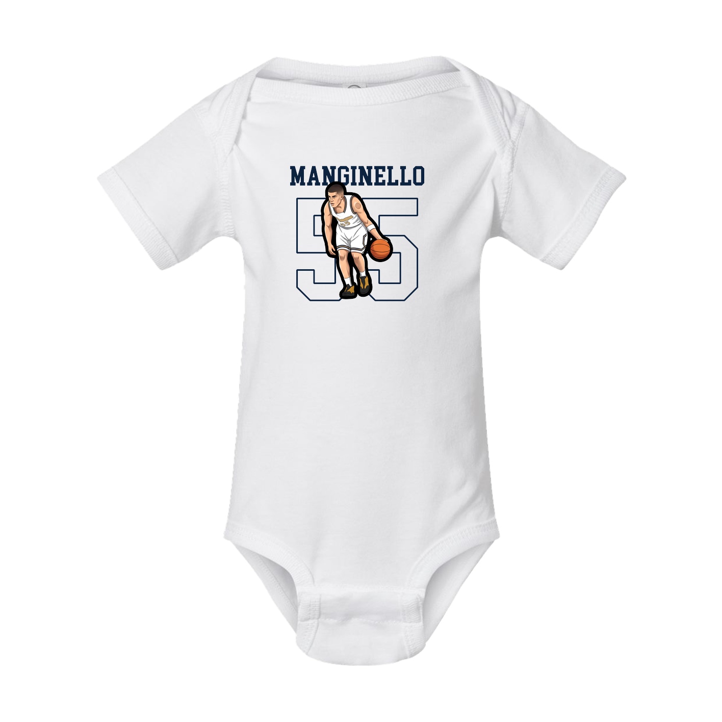 Baby Onesie — Shirsey in White
